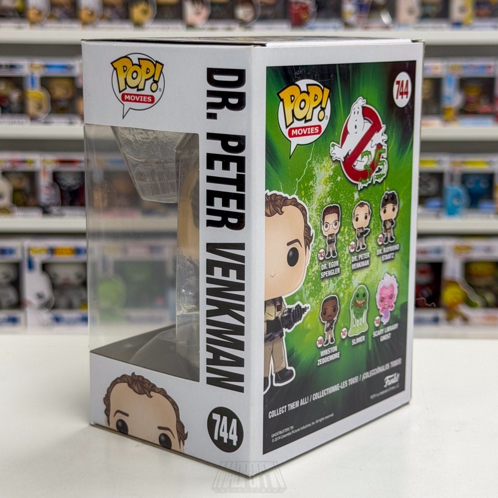 Funko Pop Movies Ghostbusters Dr Peter Venkman 744 Supernatural Toy Vinyl Figure