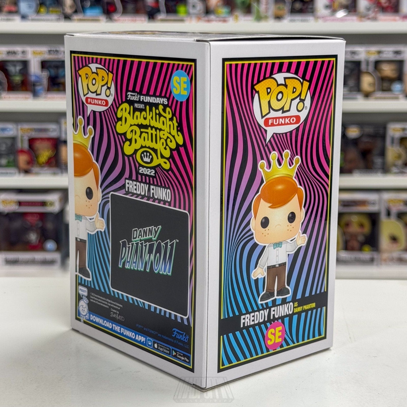 Funko Pop Fundays Blacklight Battle Danny Phantom SE Nickelodeon Vinyl Figure