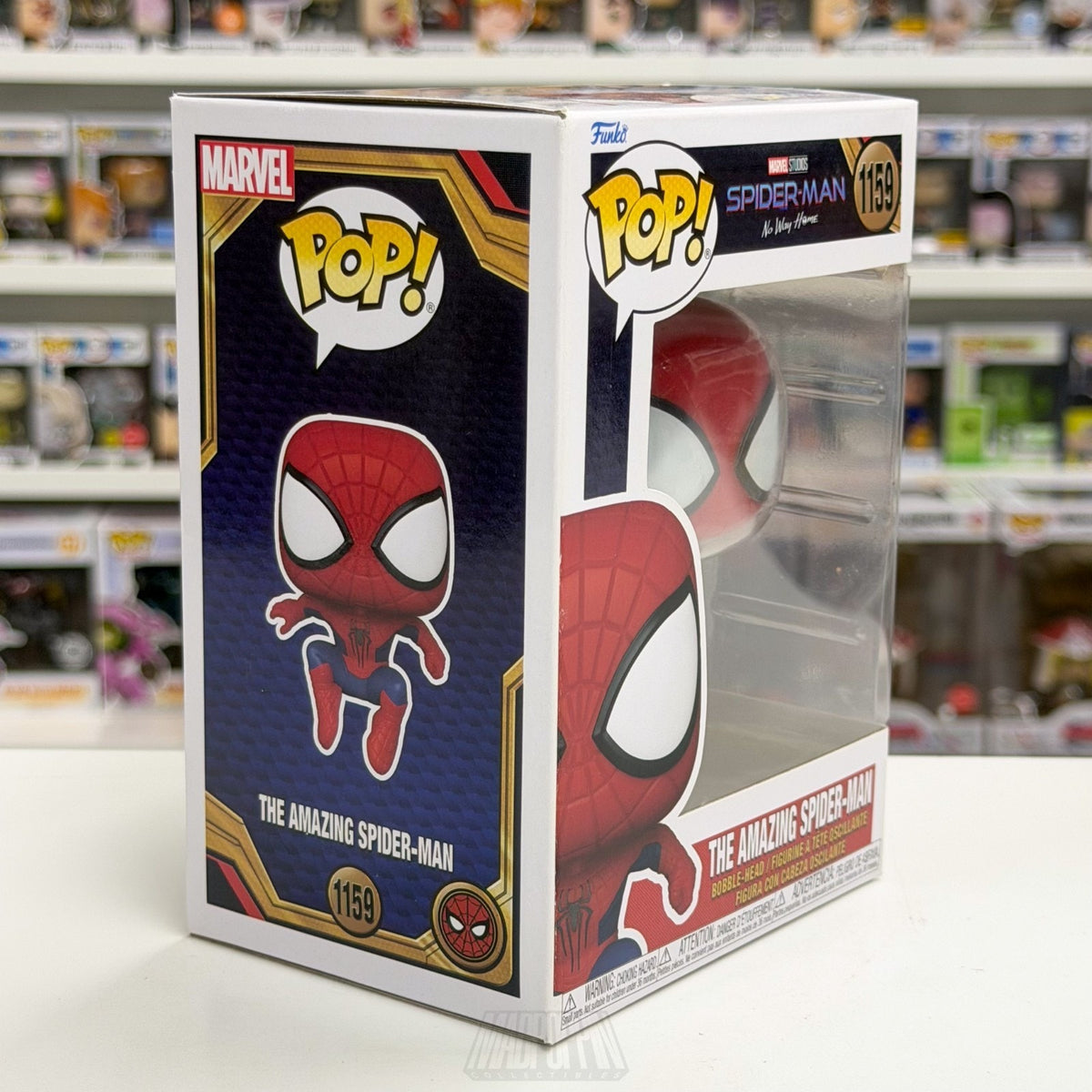 Funko Pop Marvel No Way Home The Amazing Spider-Man 1159 MCU Toy Vinyl Figure