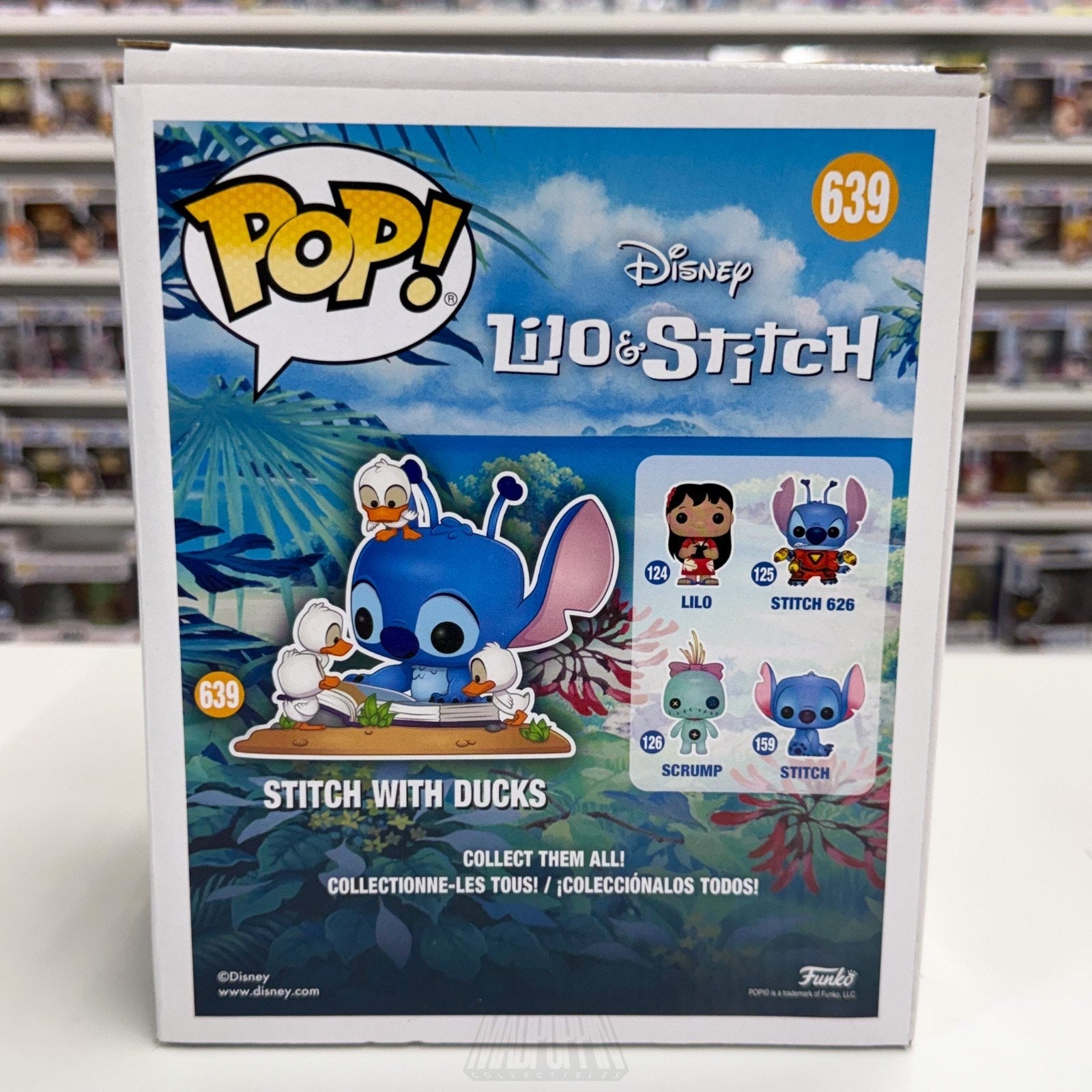 Funko Pop Disney Lilo & Stitch with Ducks Special Edition 639 Toy Vinyl Figure