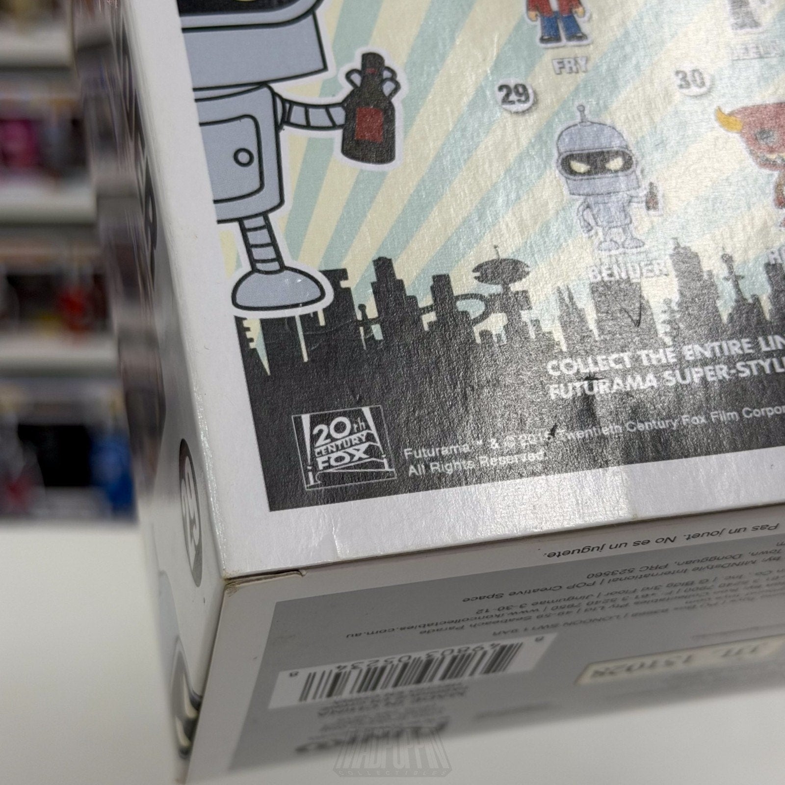 Funko Pop Animation Futurama Bender Bending Rodríguez 29 Robot Toy Vinyl Figure