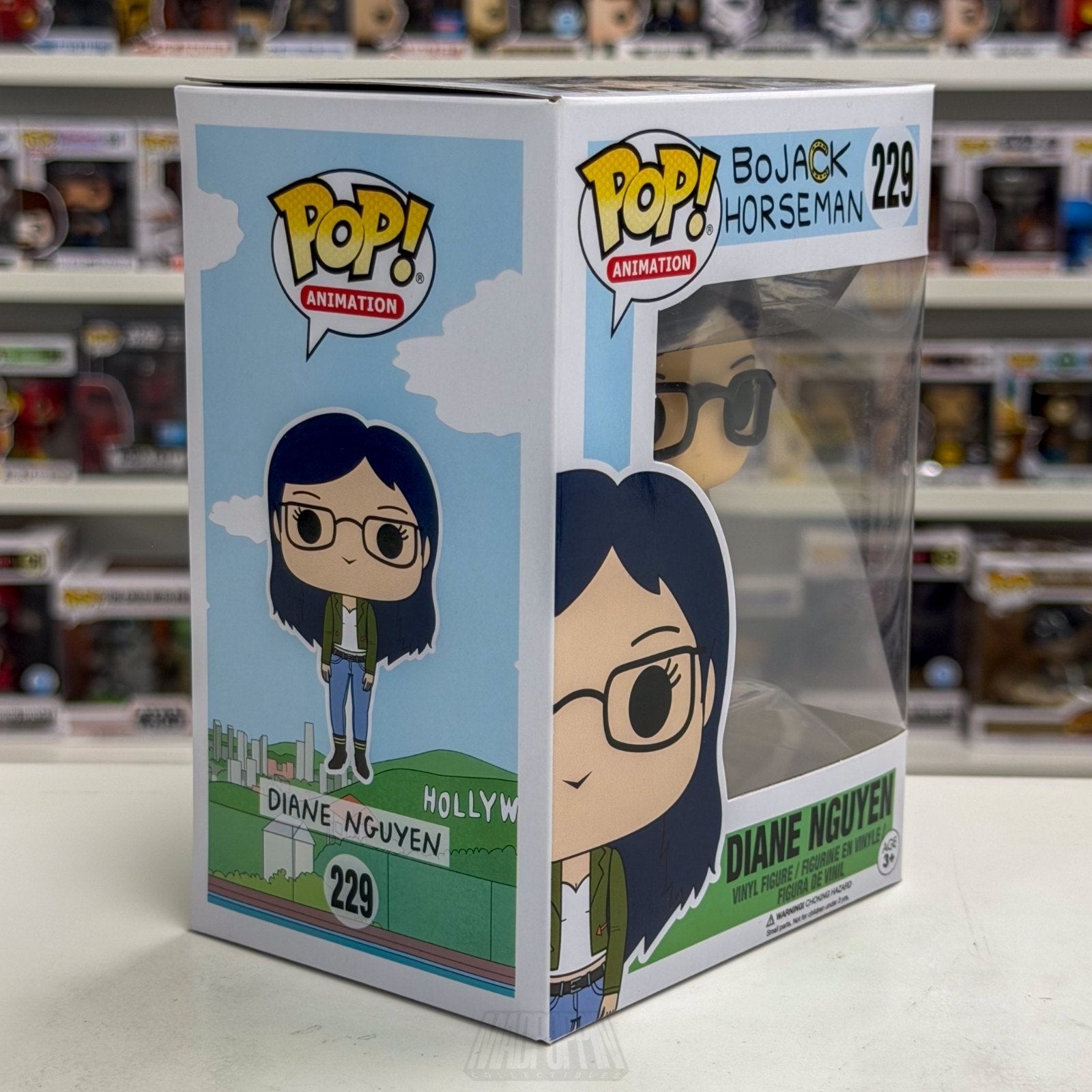 Funko Pop Animation Bojack Horseman Diane Nguyen 229 Netflix Toy Vinyl Figure