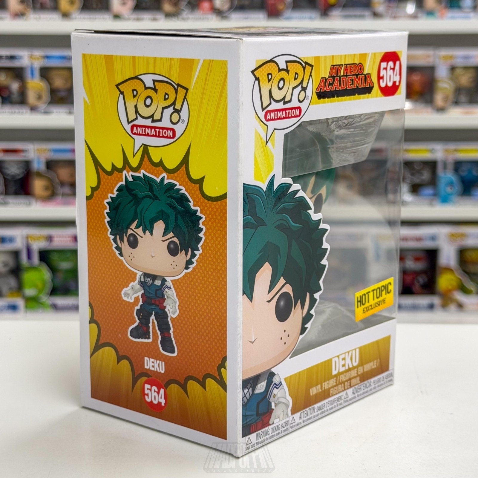Funko Pop Anime My Hero Academia Deku Hot Topic 564 Japan Manga Toy Vinyl Figure