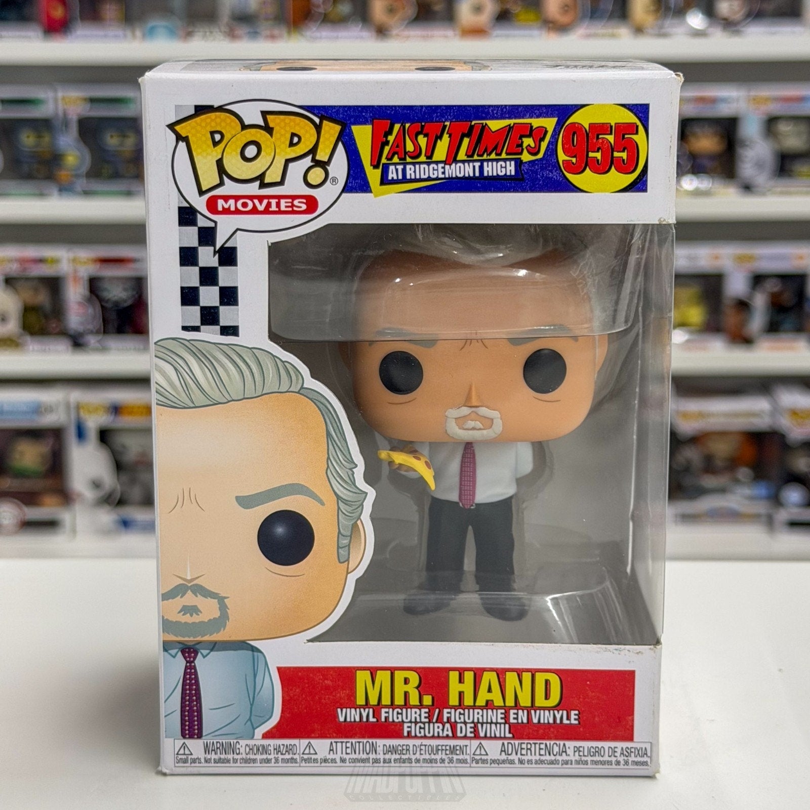 Funko Pop Movies Fast Times at Ridgemont High Mr Hand 955 School Teacher Figure