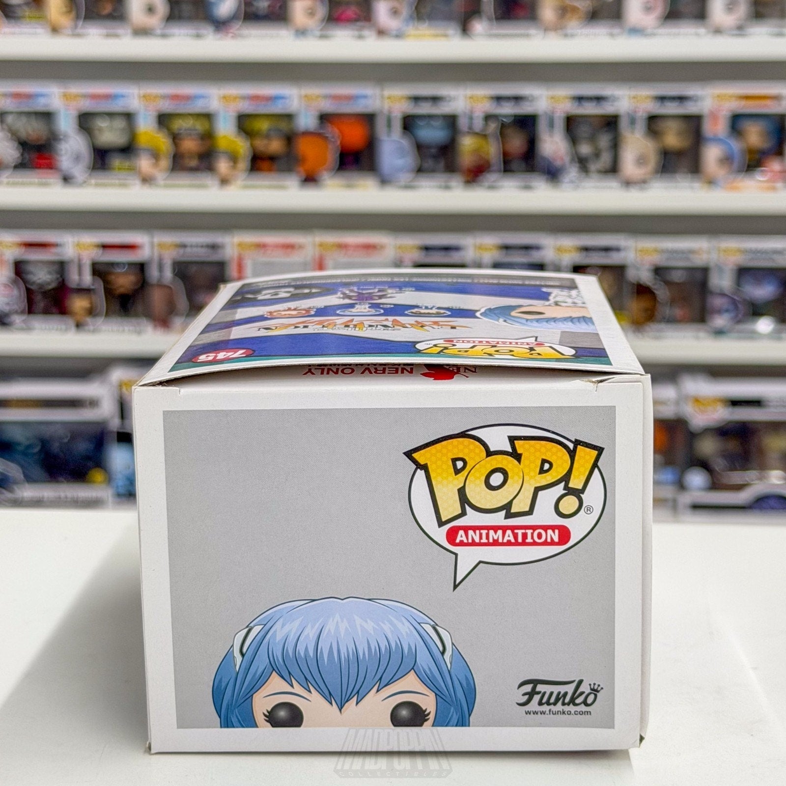 Funko Pop Anime Neon Genesis Evangelion Rei Ayanami 745 Manga Toy Vinyl Figure