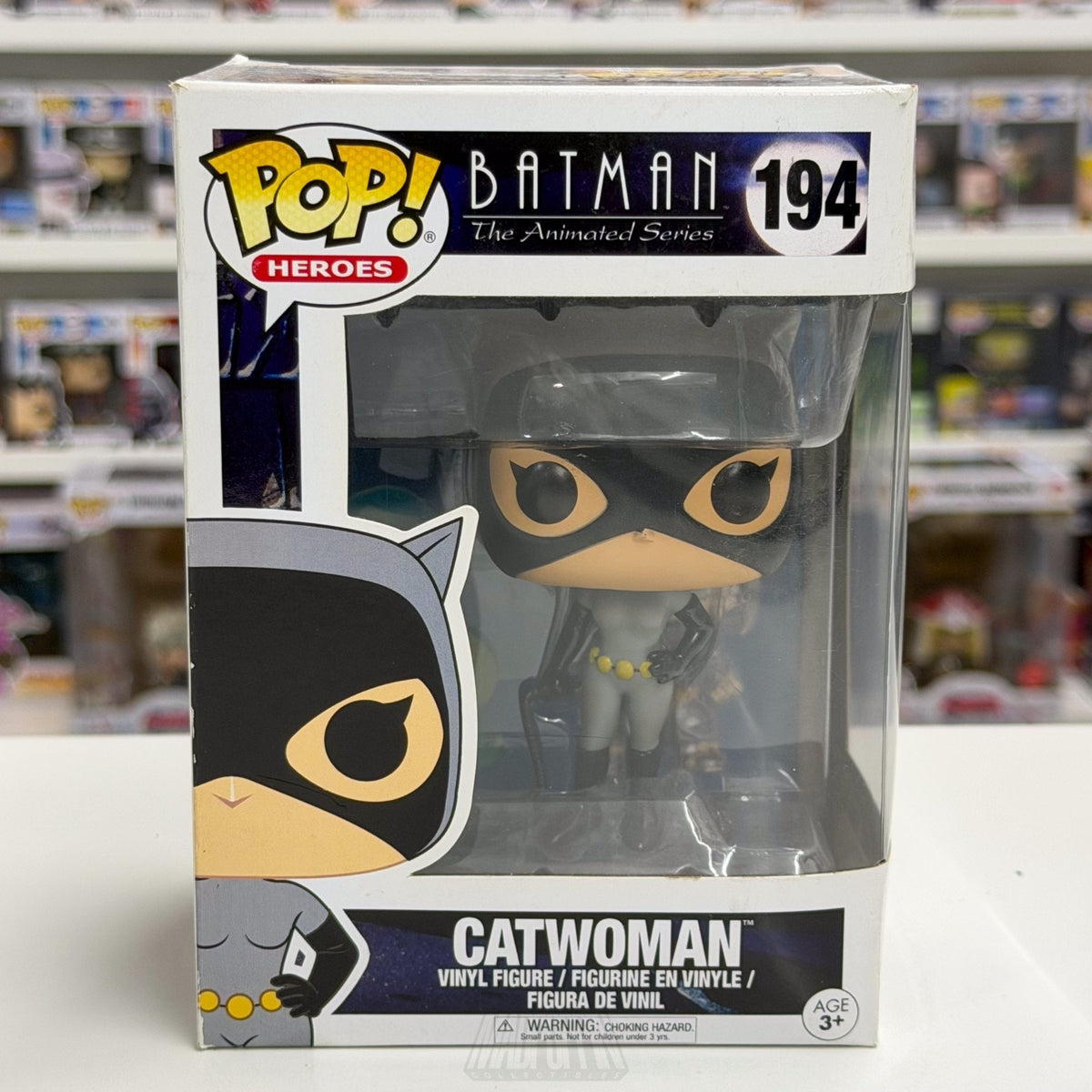 Funko Pop DC Heroes Batman Animated Series Catwoman 194 BTAS Selina Vinyl Figure