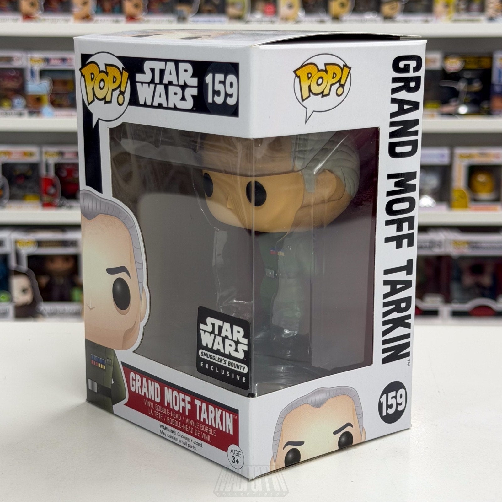 Funko Pop Star Wars Smuggler's Bounty Grand Moff Tarkin 159 Empire Vinyl Figure