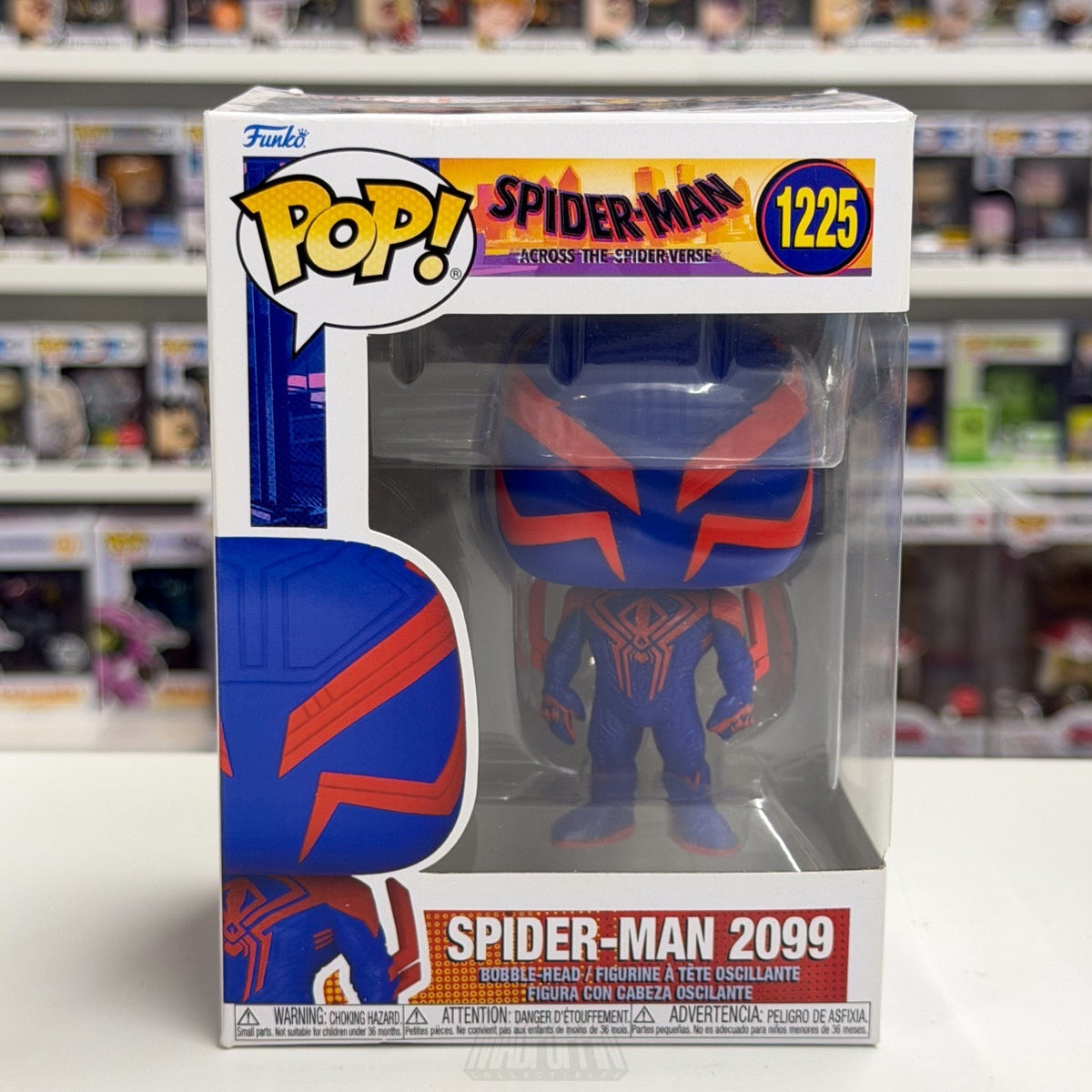 Funko Pop Marvel Across the Spider-Verse Spider-Man 2099 1225 Toy Vinyl Figure