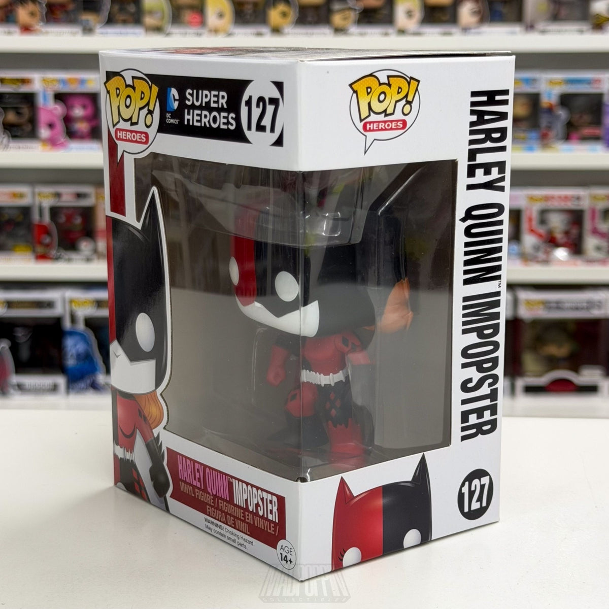 Funko Pop DC Super Heroes Harley Quinn Impopster Batman 127 Toy Vinyl Figure