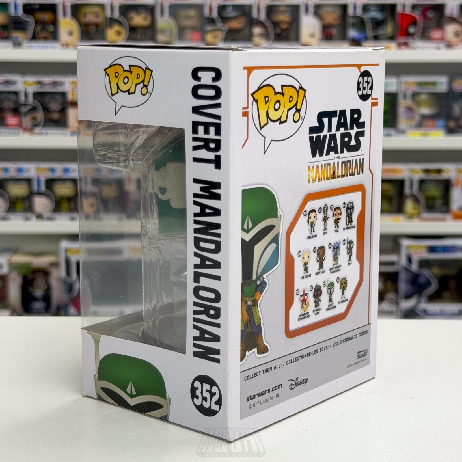 Funko Pop Star Wars Covert Mandalorian 352 Television Disney+ Toy Vinyl Figure