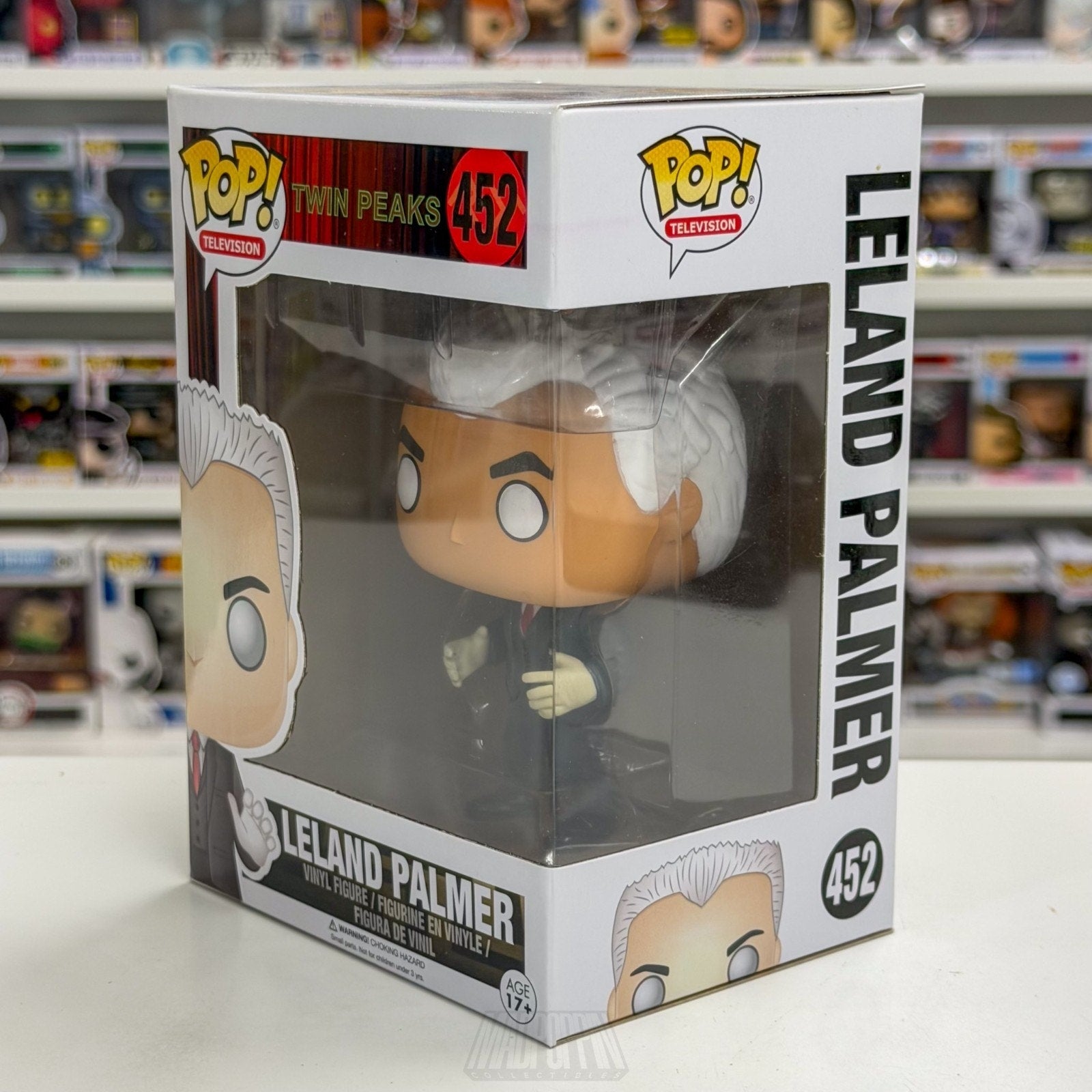Funko Pop TV Twin Peaks Leland Palmer 452 Vaulted Rare Mystery Horror Toy Figure