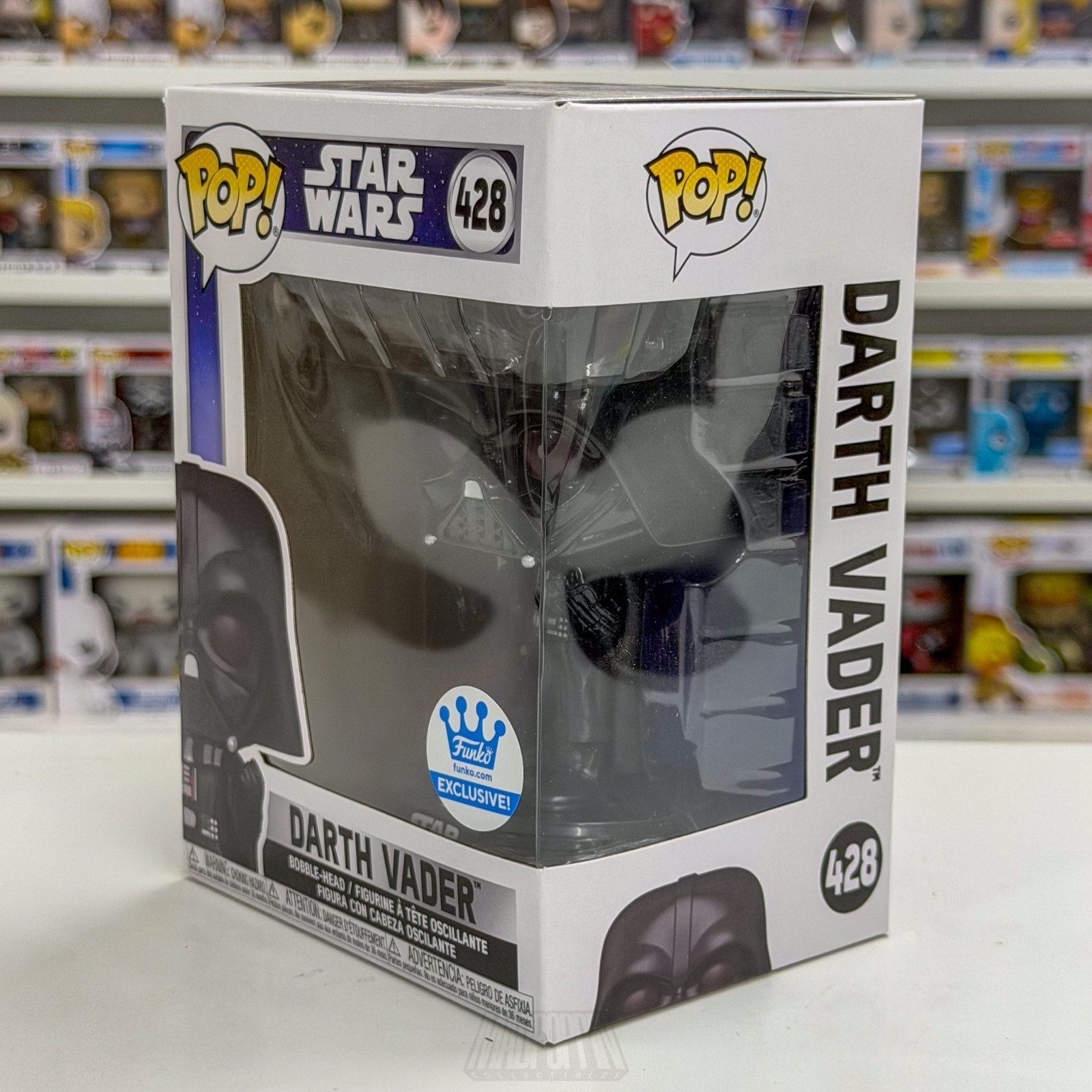 Funko Pop Star Wars Darth Vader Fist Pose Force Choke 428 Sith Jedi Vinyl Figure