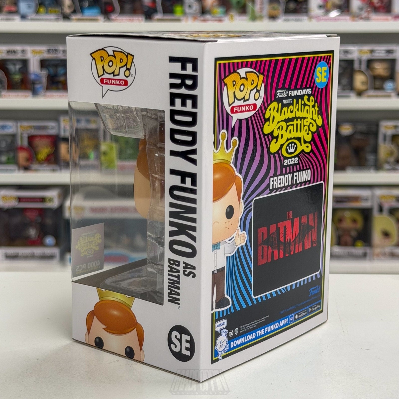 Funko Pop Fundays Blacklight Battle Batman SE DC Super Heroes Toy Vinyl Figure