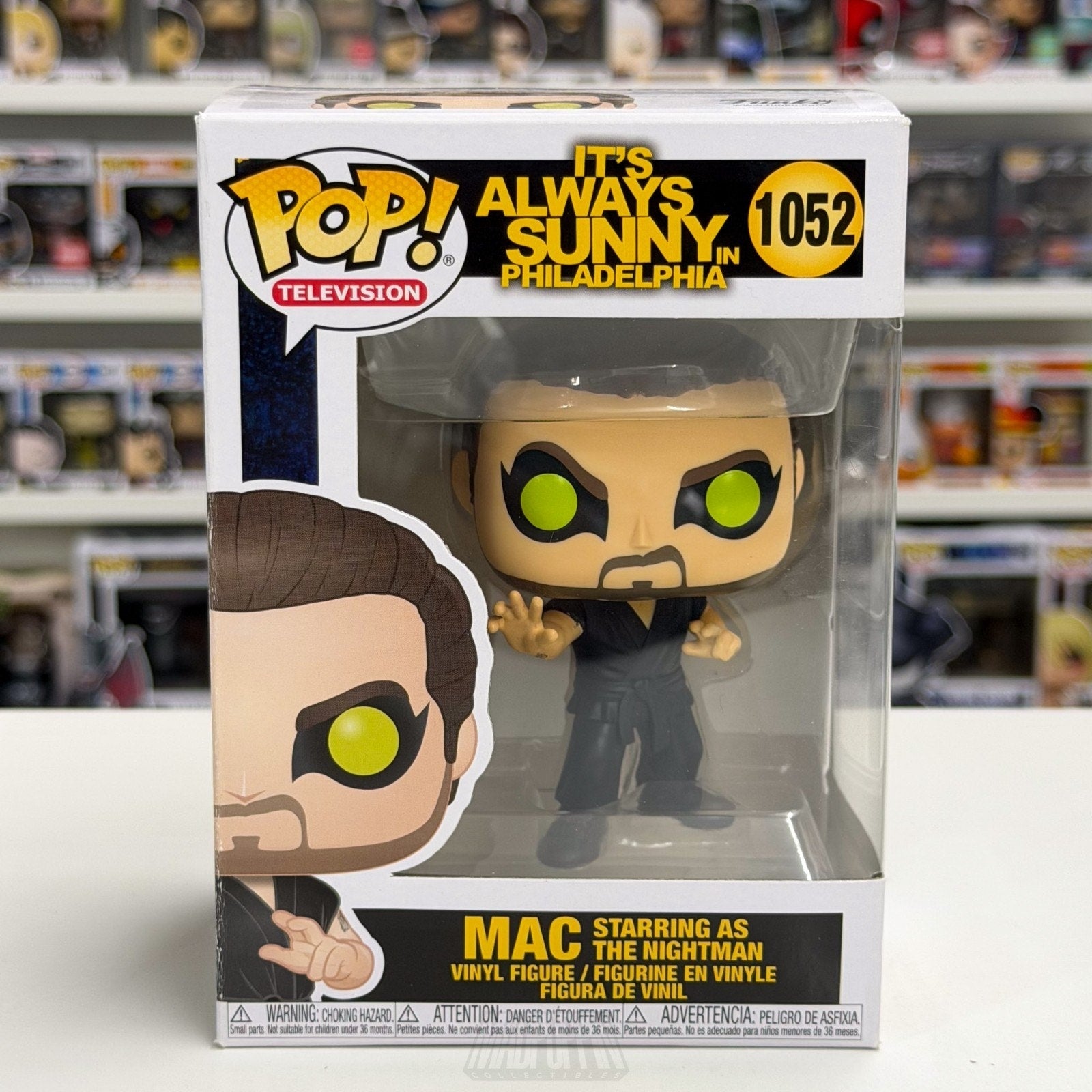 Funko Pop TV It's Always Sunny Philadelphia Mac as Nightman 1052 Vinyl Figure
