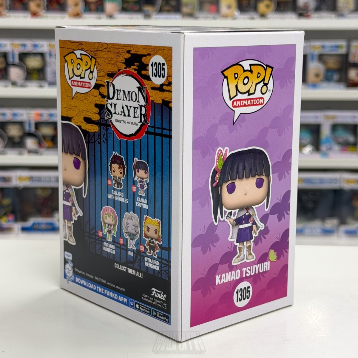 Funko Pop Anime Demon Slayer Kanao Tsuyuri 1305 Japanese Manga Toy Vinyl Figure
