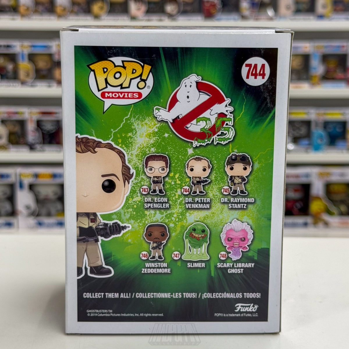 Funko Pop Movies Ghostbusters Dr Peter Venkman 744 Supernatural Toy Vinyl Figure