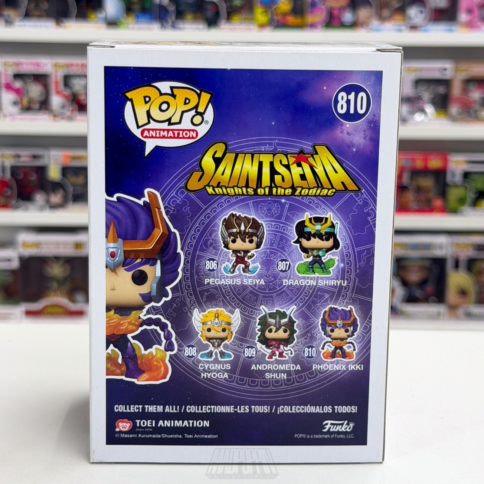 Funko Pop Anime Saint Seiya Phoenix Ikki 810 Japanese Manga Fantasy Vinyl Figure