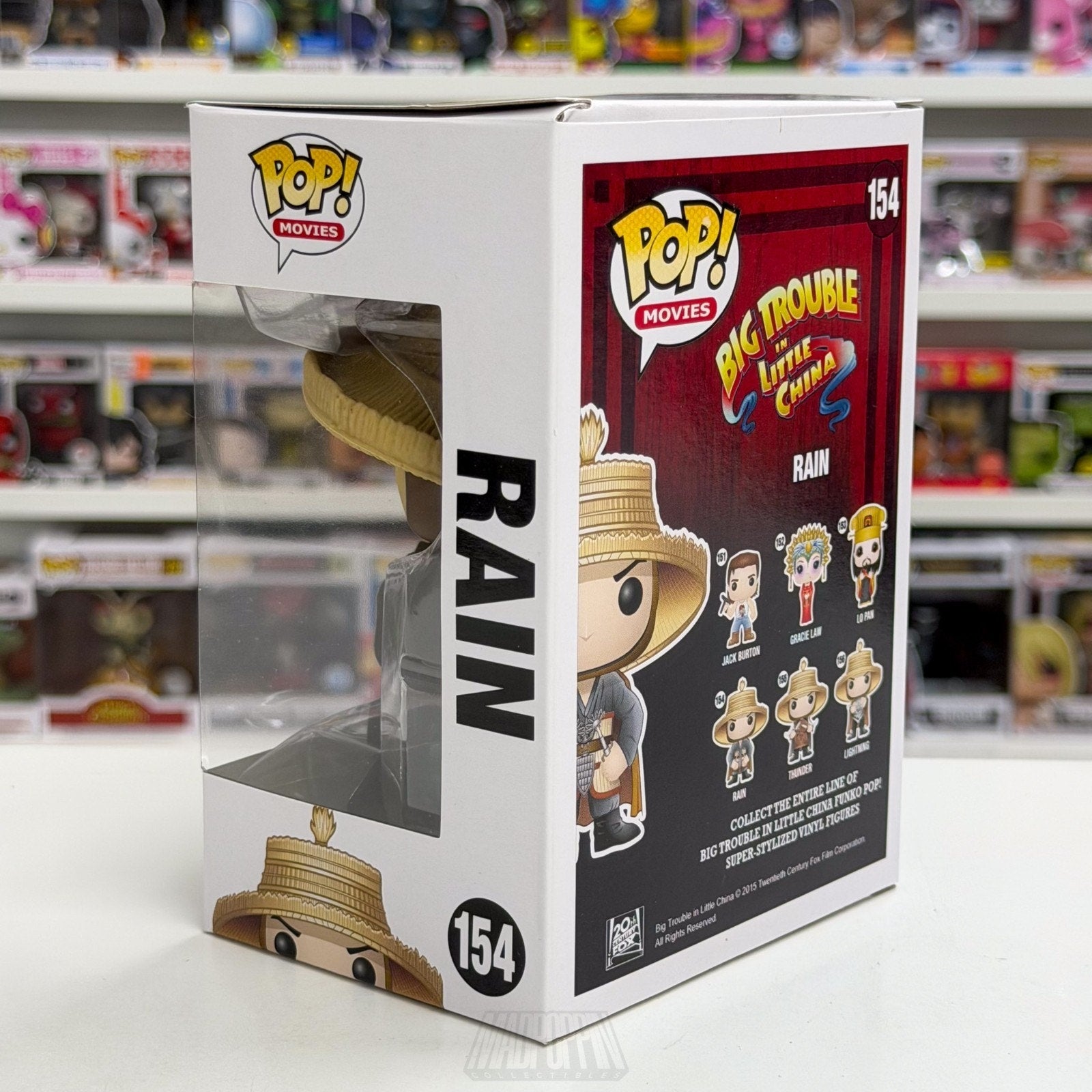 Funko Pop Movies Big Trouble Little China Rain 154 Vaulted Toy Vinyl Figure