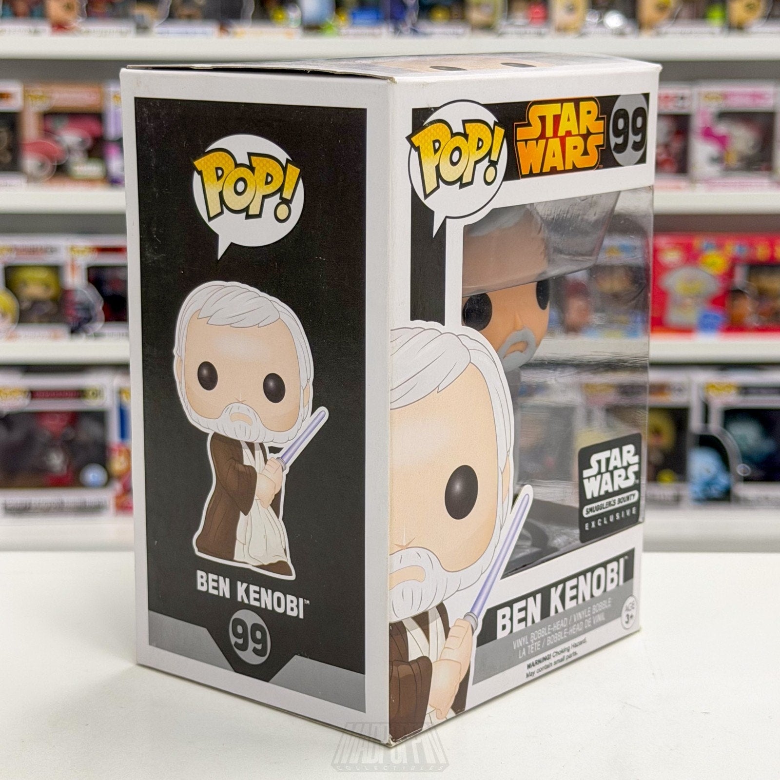 Funko Pop Star Wars Ben Kenobi Smuggler's Bounty 99 Jedi Knight Toy Vinyl Figure