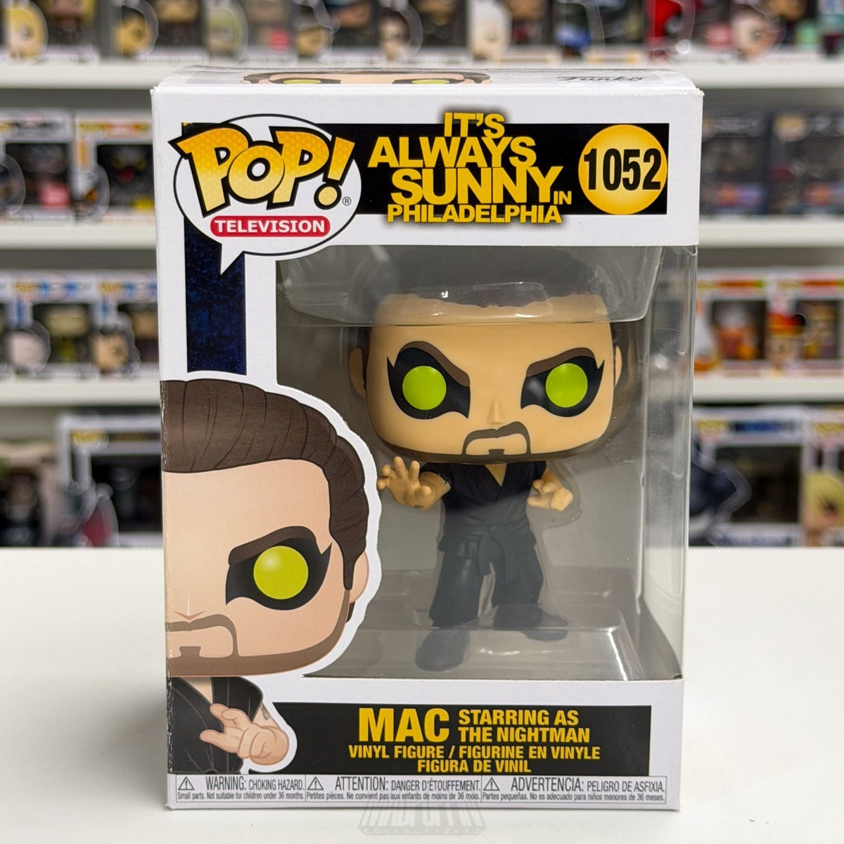 Funko Pop TV It's Always Sunny Philadelphia Mac as Nightman 1052 Vinyl Figure