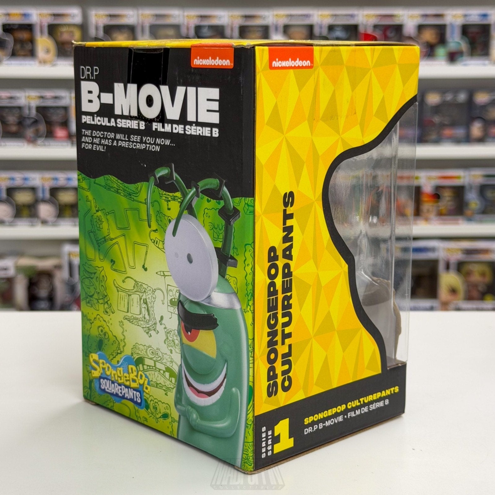 Alpha Group Spongebob Squarepants Spongepop Culturepants Dr P B-Movie Toy Figure