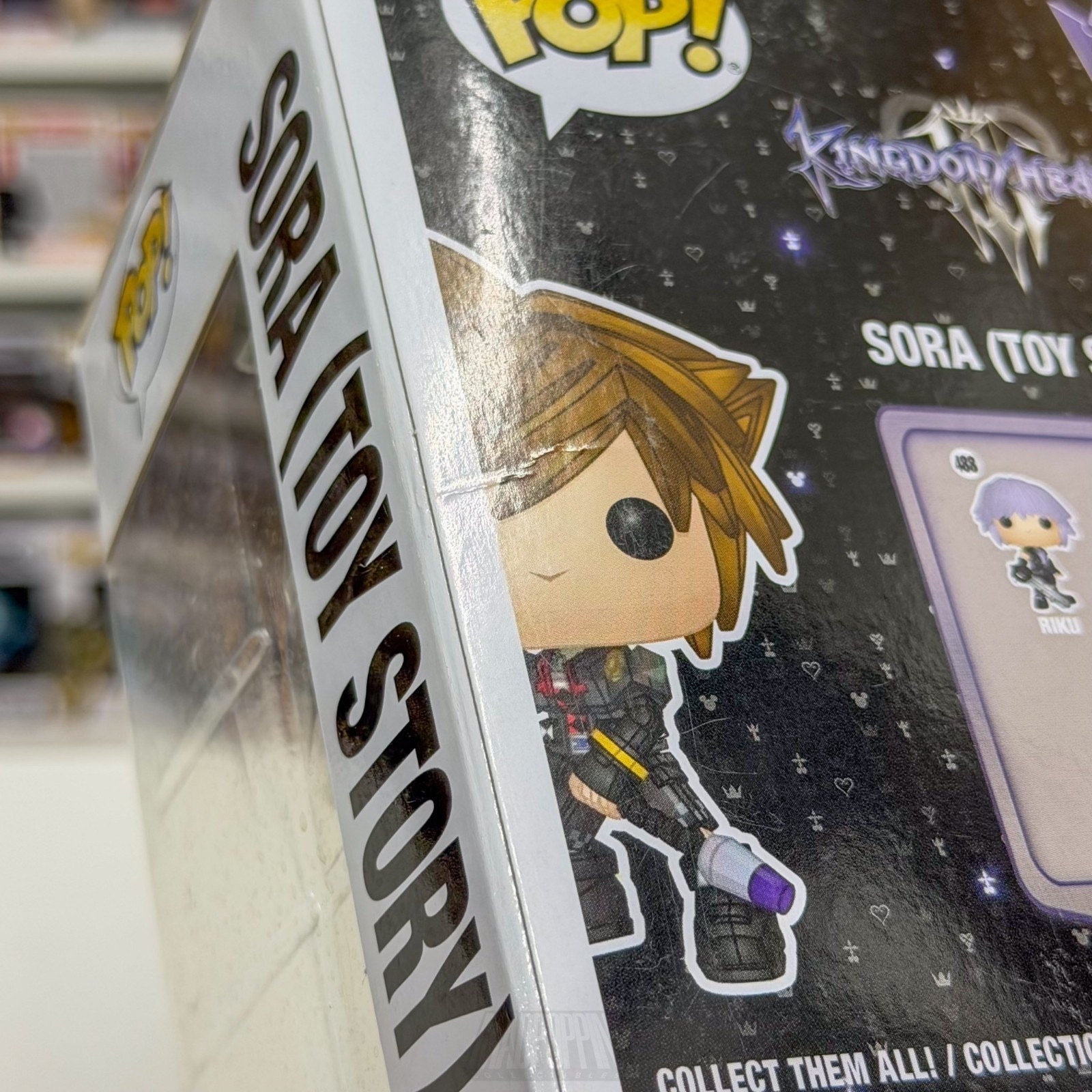 Funko Pop Disney Games Kingdom Hearts Sora Toy Story Hot Topic 493 Vinyl Figure