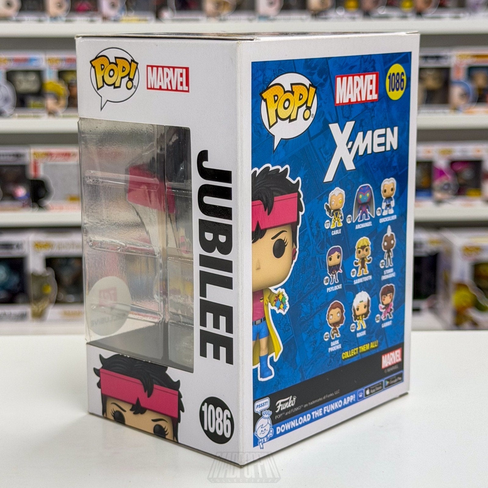 Funko Pop Marvel X-Men Jubilee Walgreens 1086 Jubilation Lee Mutant Vinyl Figure