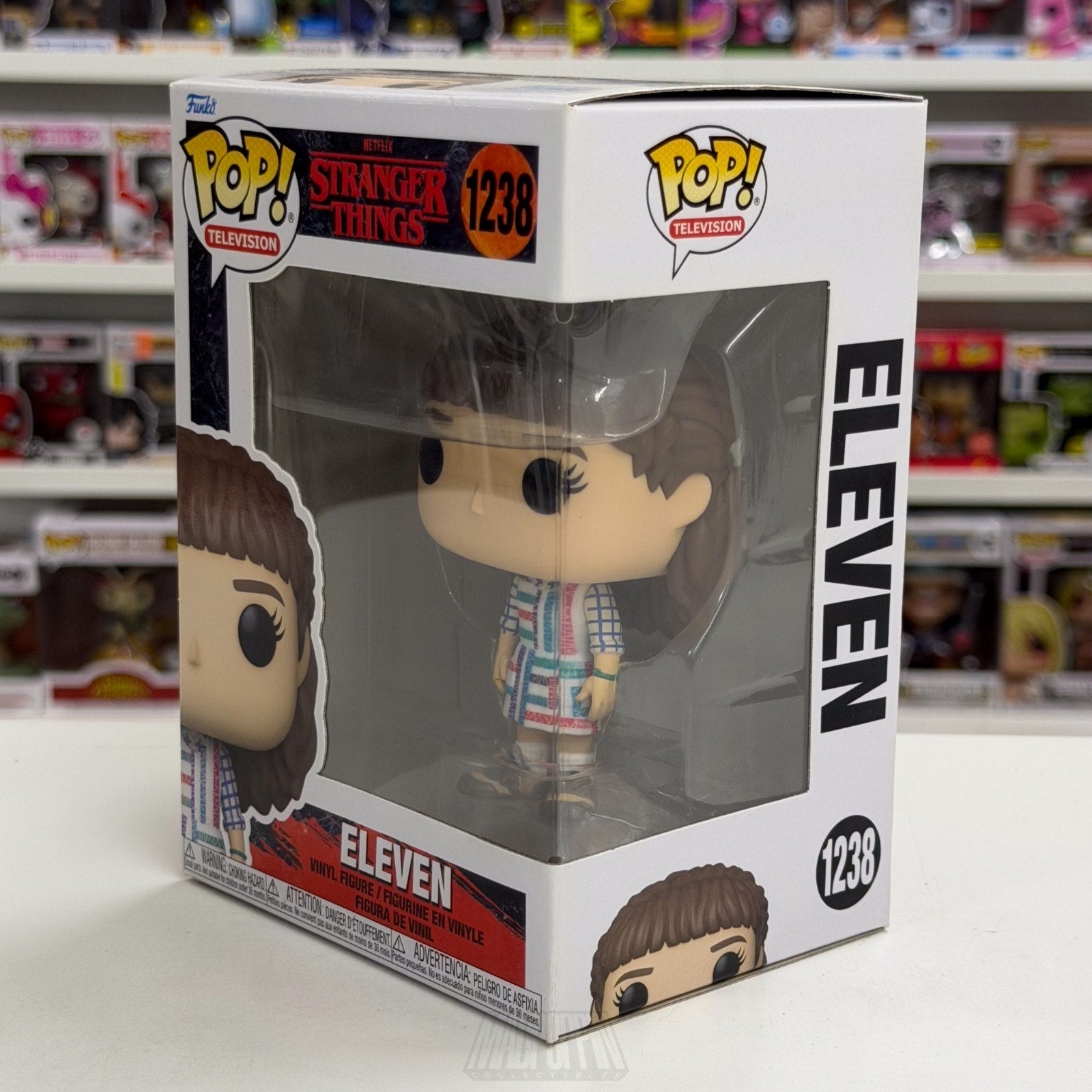 Funko Pop TV Stranger Things Eleven Roller Rink 1238 Season 4 Toy Vinyl Figure