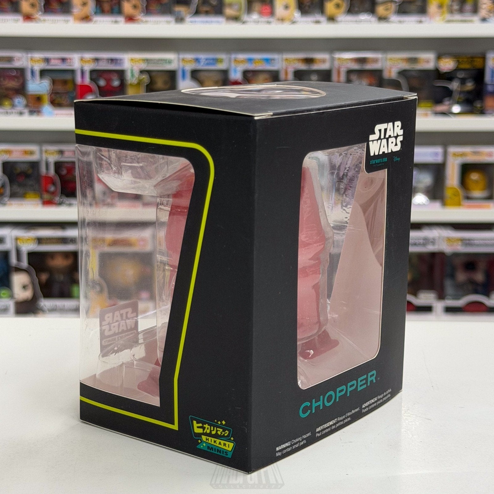 Funko Hikari Mini XS Star Wars Smugglers Bounty Rebels Chopper Red Glitter Toy