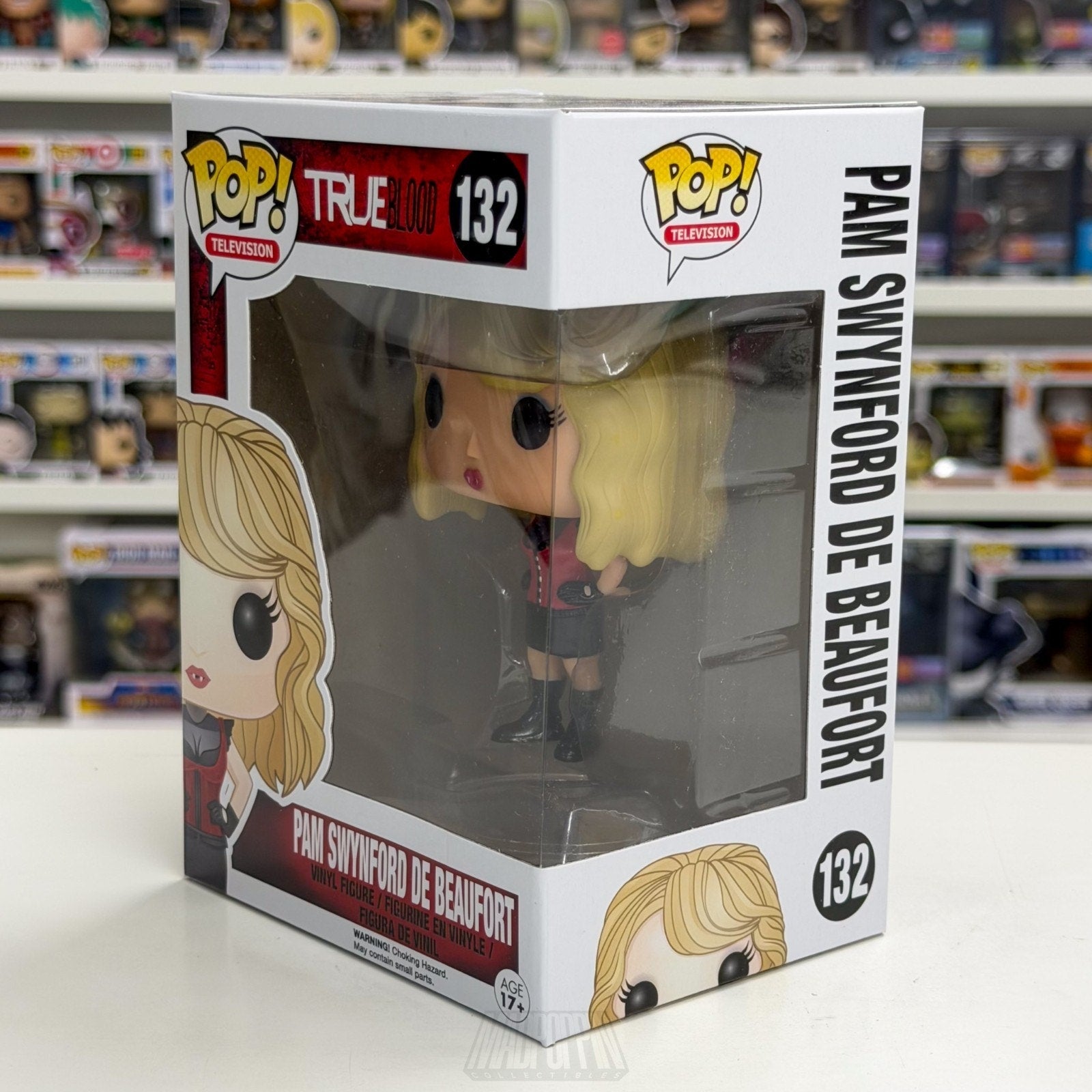 Funko Pop TV True Blood Pam Swynford de Beaufort 132 Vampire Horror Vinyl Figure
