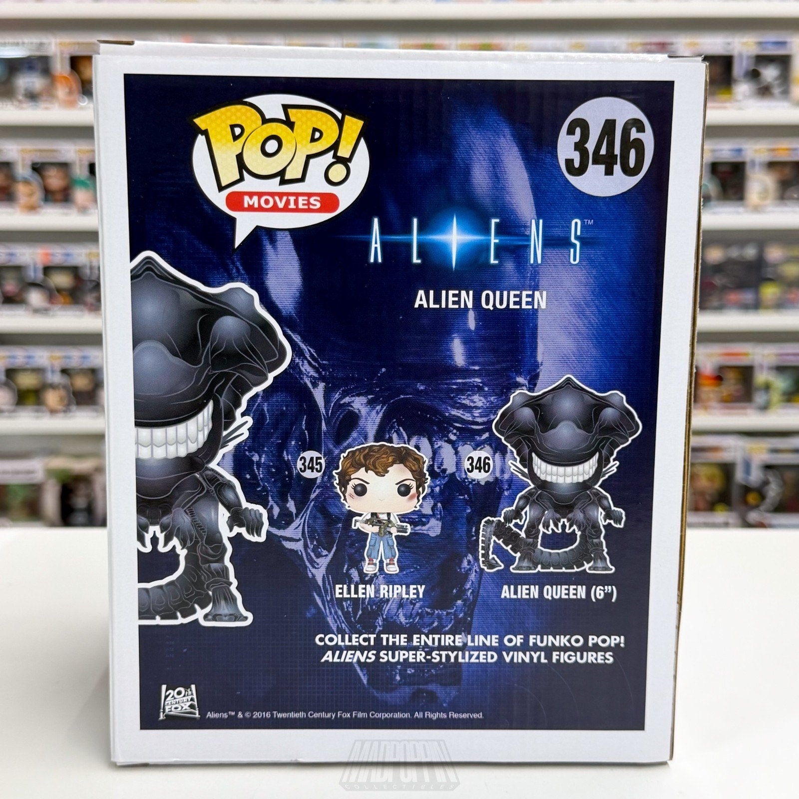 Funko Pop Movies Alien Queen 346 Xenomorph Sci-Fi Horror Toy 6" Vinyl Figure