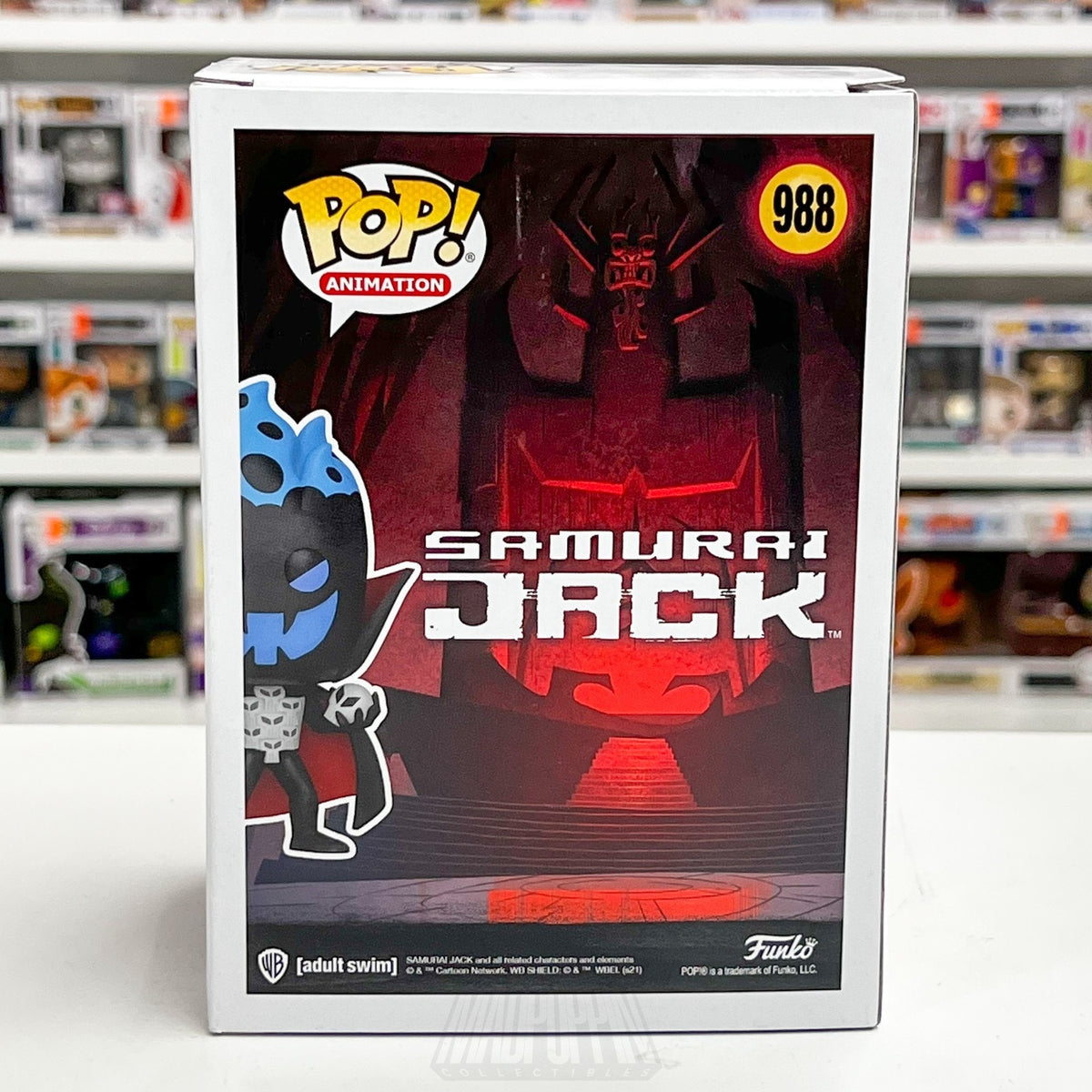 Funko Pop Animation Samurai Jack Demongo FunKon 2021 988 Soul Collector Figure