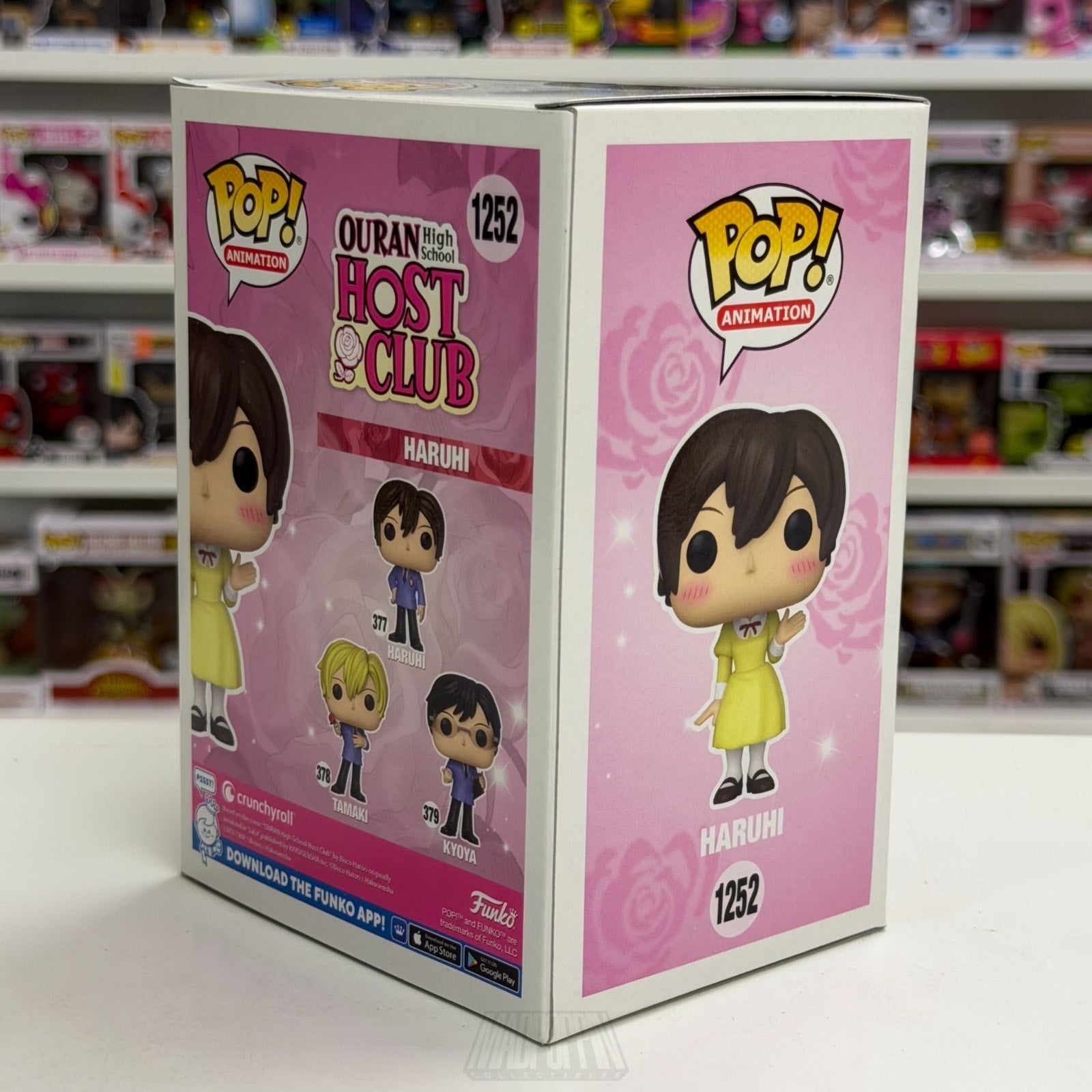 Funko Pop Anime Ouran High School Host Club Haruhi Hot Topic 1252 Vinyl Figure