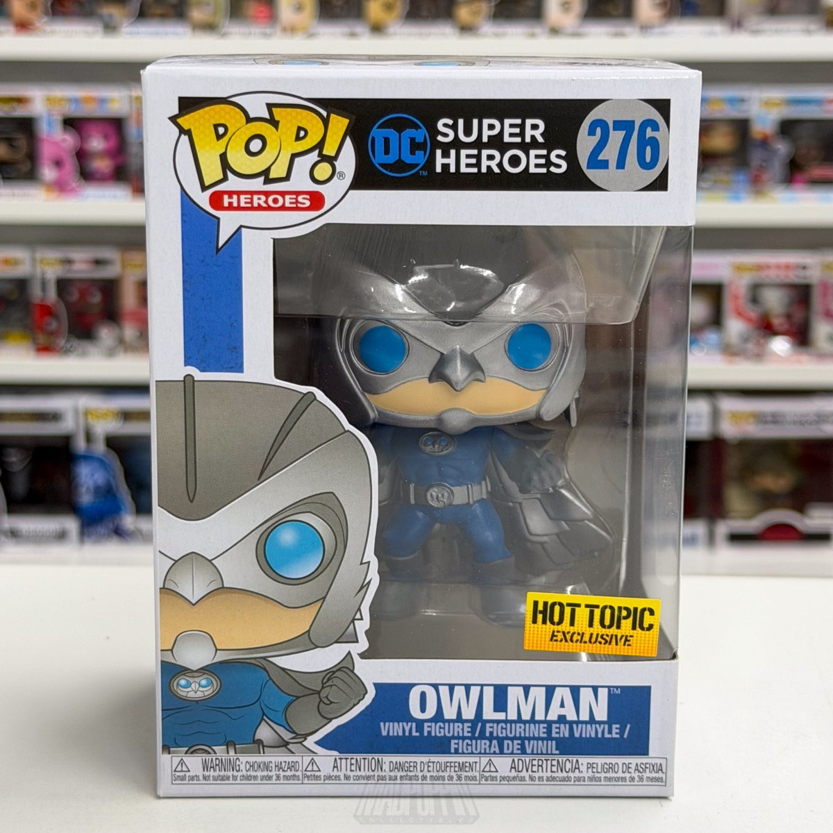 Funko Pop DC Super Heroes Owlman Hot Topic 276 Alternate Batman Toy Vinyl Figure