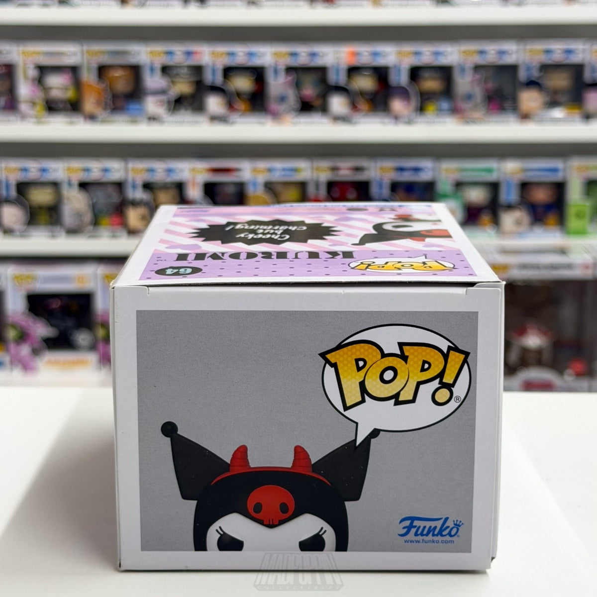 Funko Pop Sanrio Devil Kuromi Cheeky But Charming Hot Topic Expo 64 Vinyl Figure