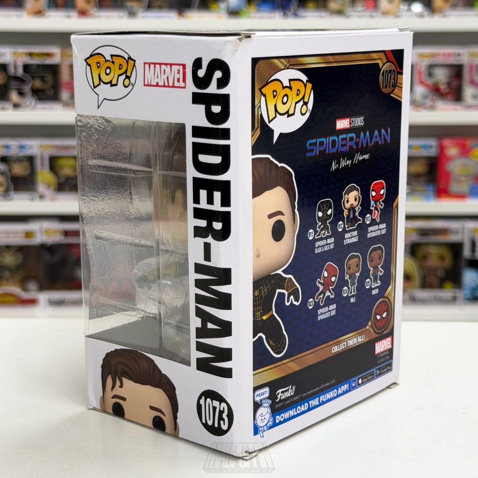 Funko Pop Marvel Spider-Man No Way Home Unmasked AAA Anime 1073 Toy Vinyl Figure