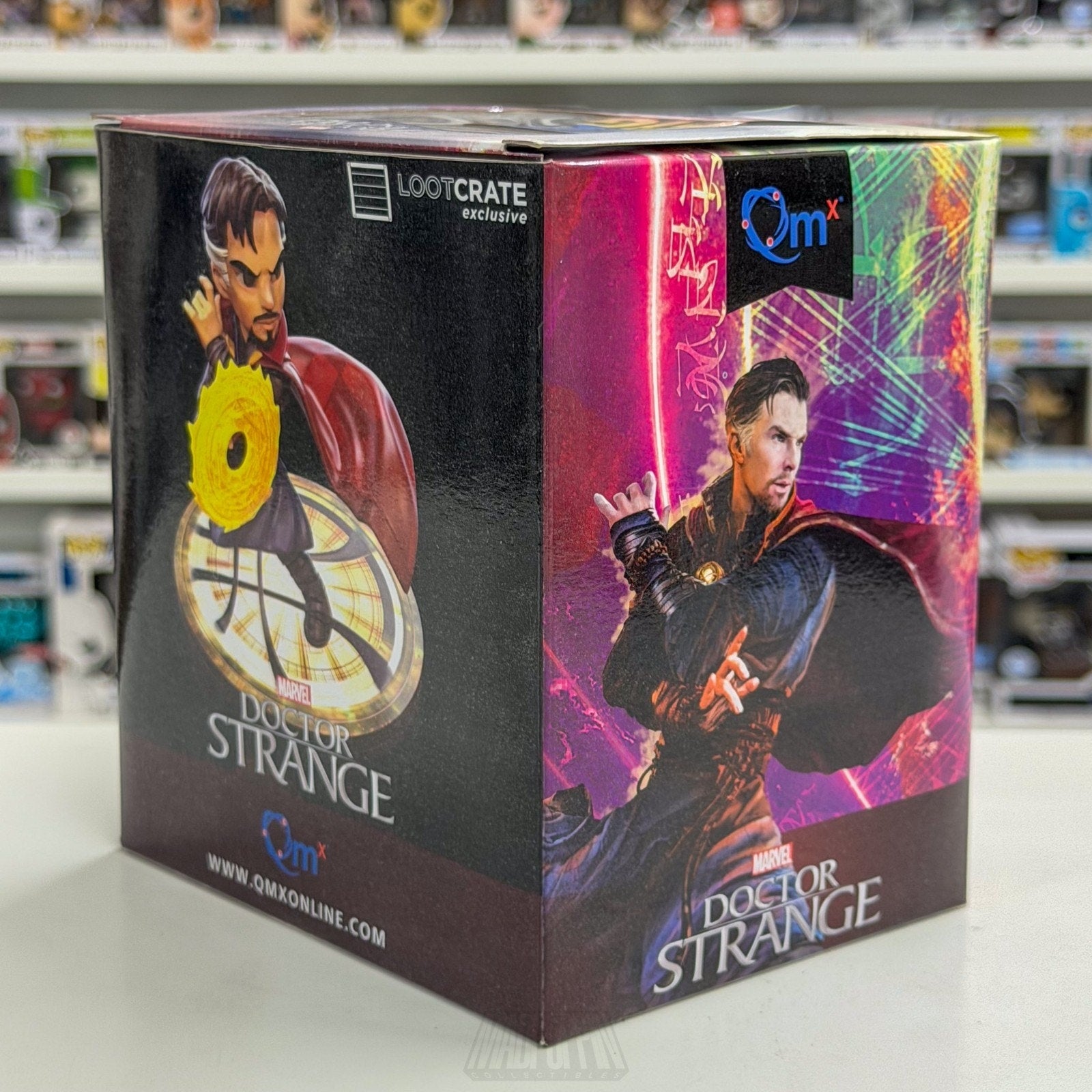 QMX Quantum Mechanix Q Fig Marvel Doctor Strange LootCrate Exclusive PVC Figure