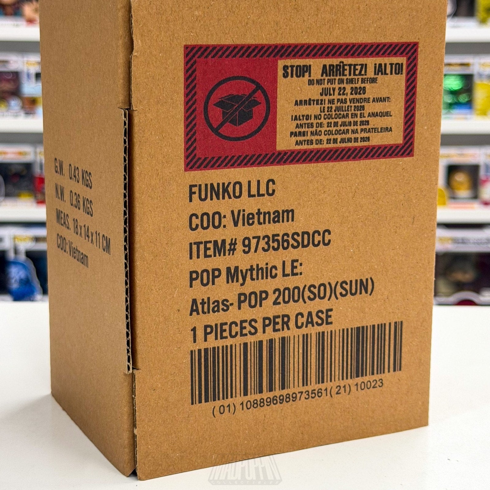 Funko Pop Invincible Maskvincible 2456 SDCC 2026 LE 400 Toy OFFICIAL CON STICKER