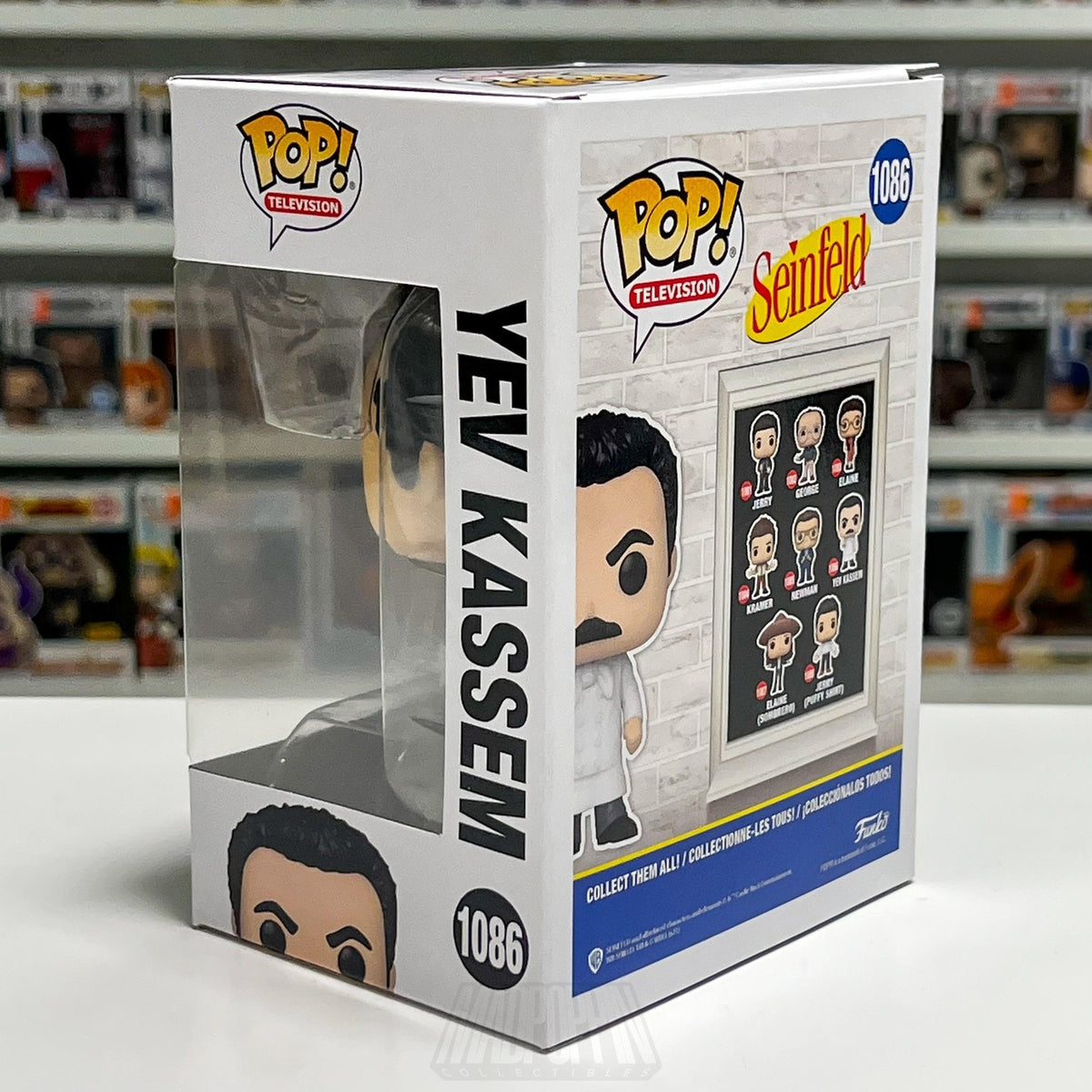 Funko Pop TV Seinfeld Yev Kassem Soup Nazi 1086 Comedy Sitcom Toy Vinyl Figure