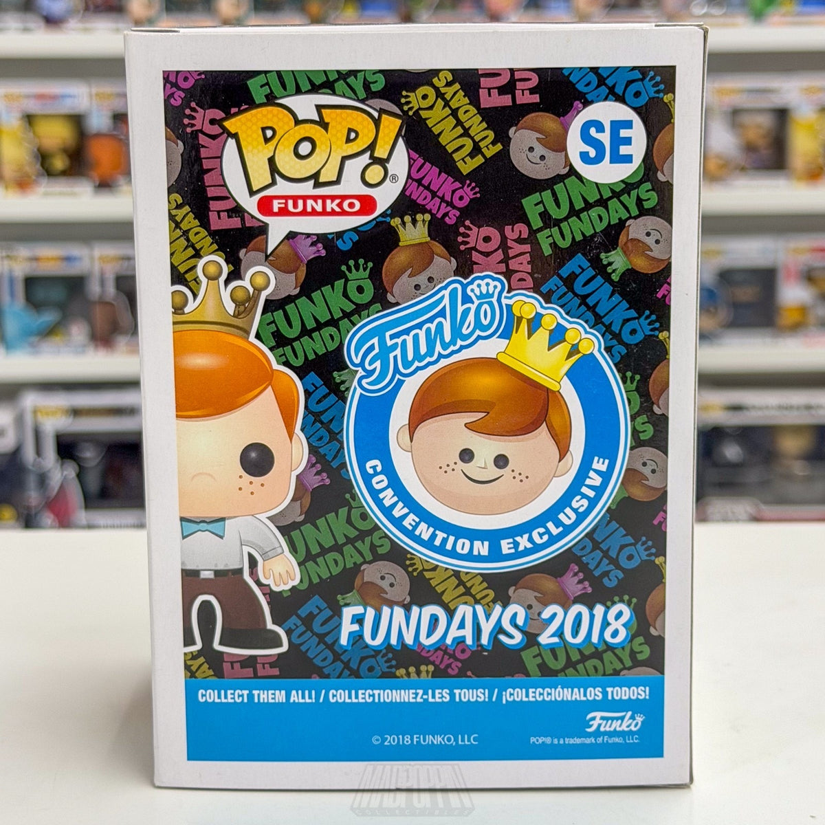 Funko Pop Freddy as Red Devil Cuphead 500 PCS Fundays 2018 SE Toy Vinyl Figure