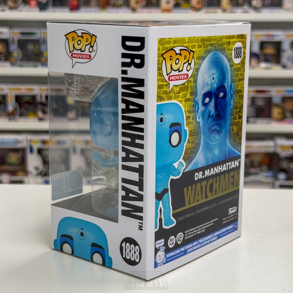 Funko Pop DC Comics Movies Watchmen Dr. Manhattan Exclusive 1888 Vinyl Figure
