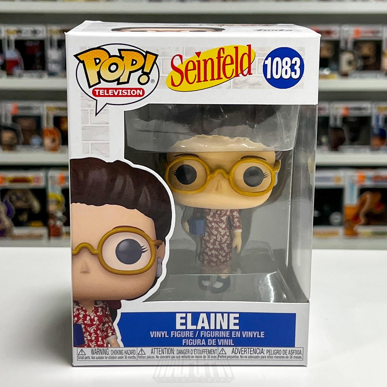 Funko Pop TV Seinfeld Elaine Benes 1083 Comedy Sitcom NYC Toy Vinyl Figure