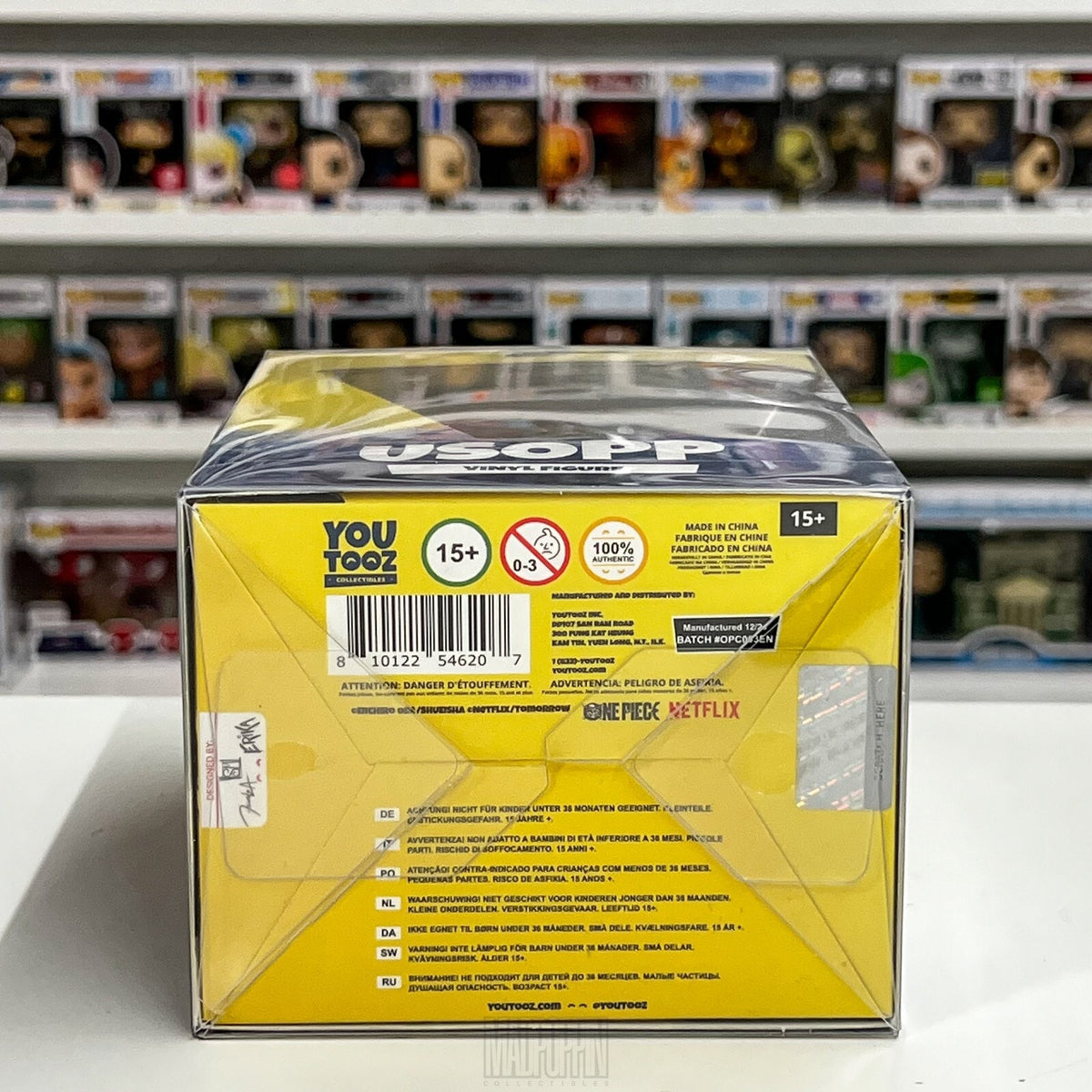 Youtooz Anime Netflix One Piece Usopp Japanese Manga Collectible Toy Figure