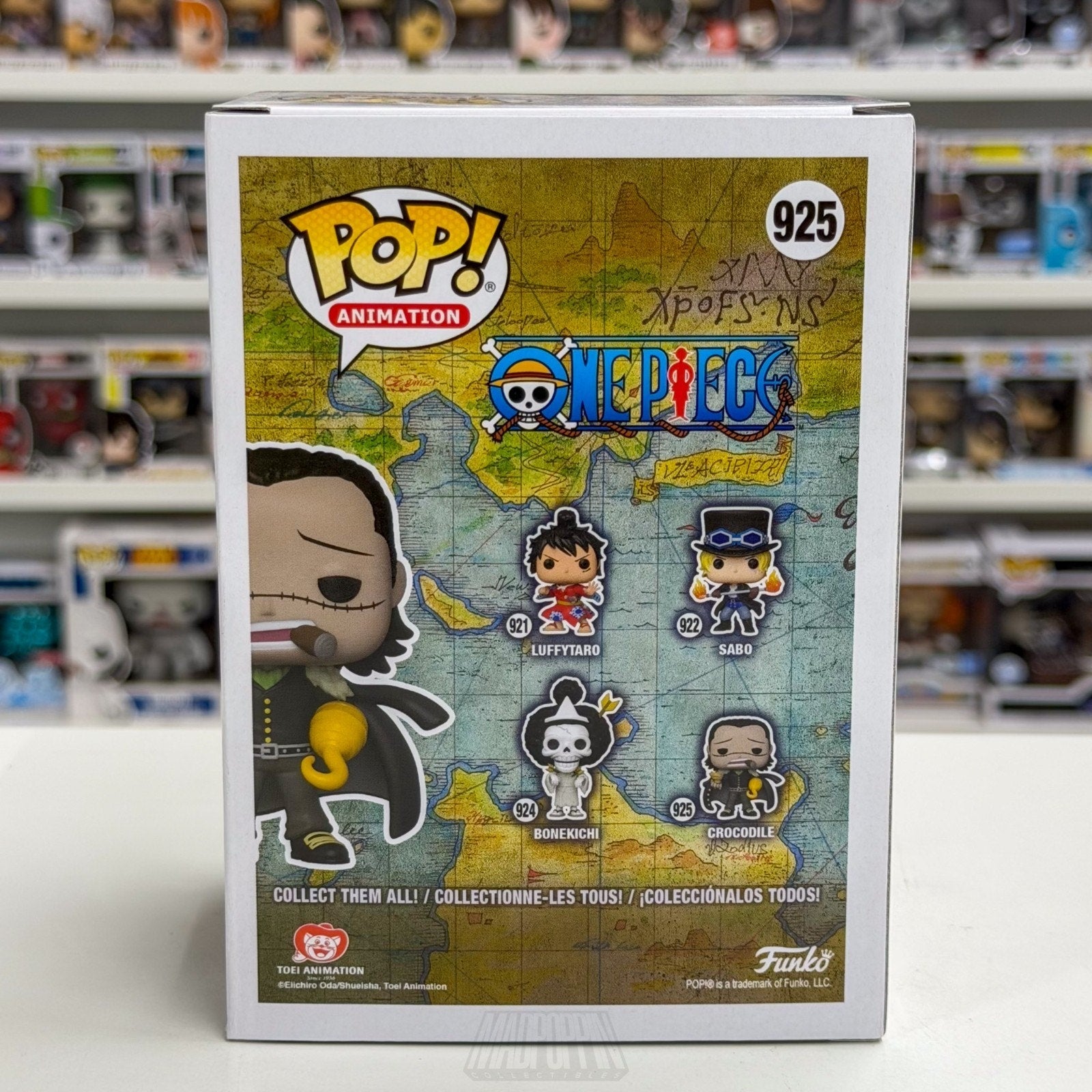 Funko Pop Anime One Piece Crocodile 925 Desert King Japanese Manga Vinyl Figure