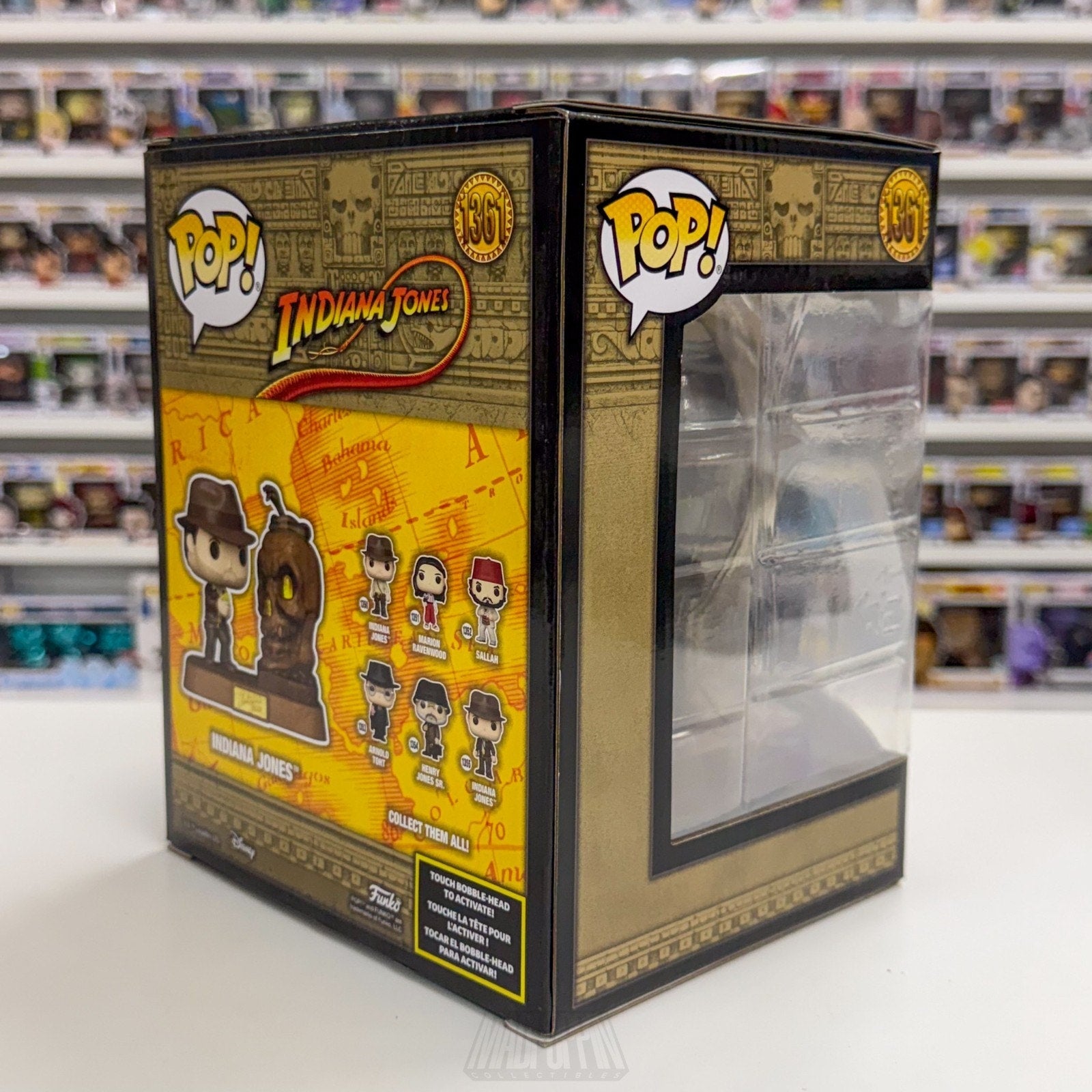 Funko Pop Movies Indiana Jones Sankara Altar Lights Sounds 1361 Toy Vinyl Figure