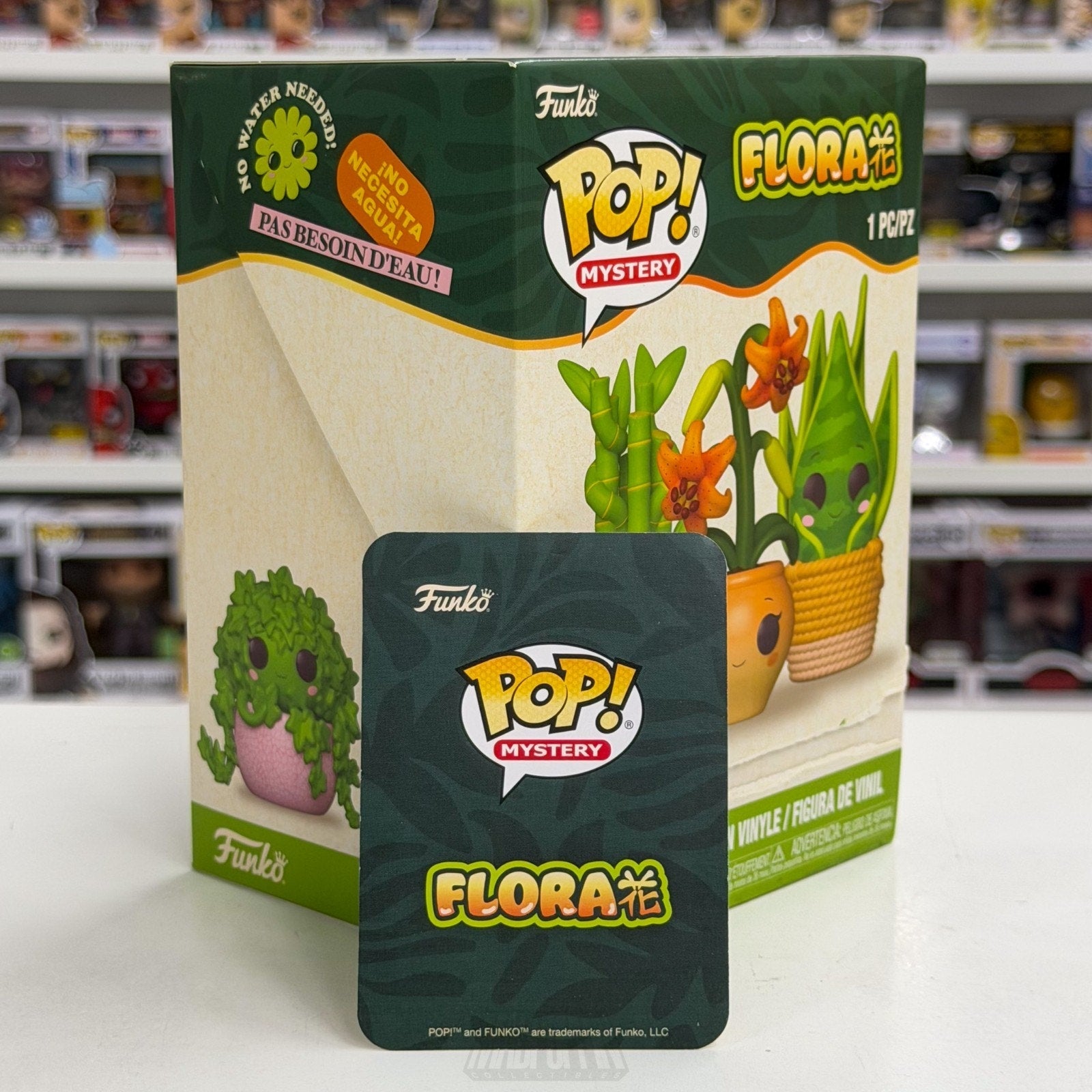 Funko Pop Plants Flora Tiger Lily 07 Mystery w/Card Fundays 2026 Vinyl Figure