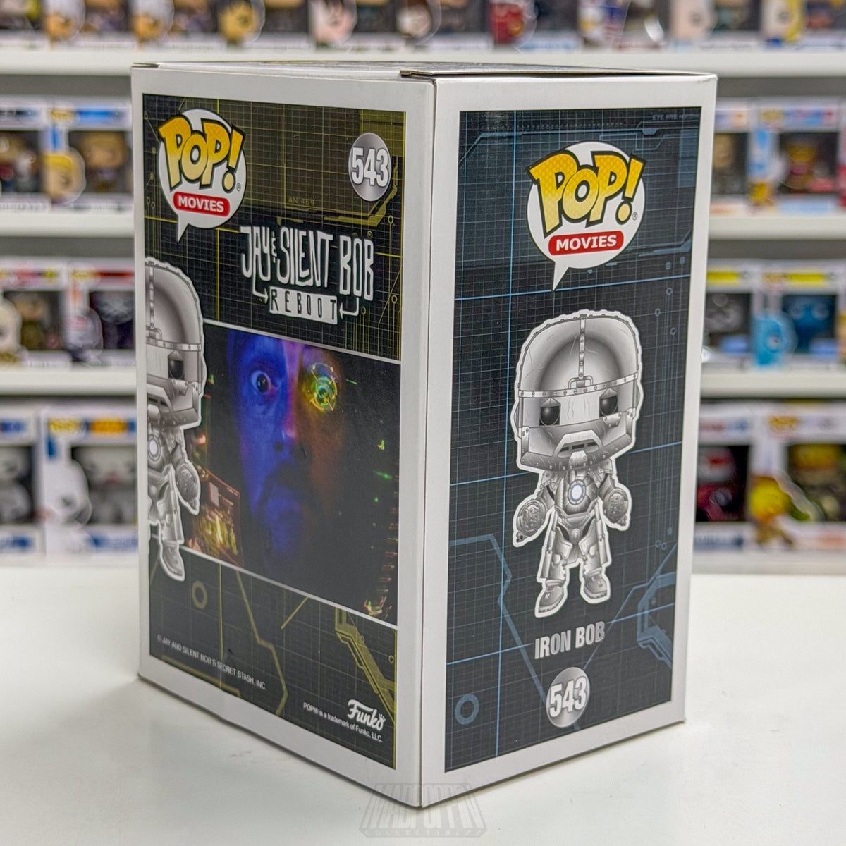 Funko Pop Movies Jay & Silent Bob Reboot Iron Bob SDCC Summer 543 Vinyl Figure