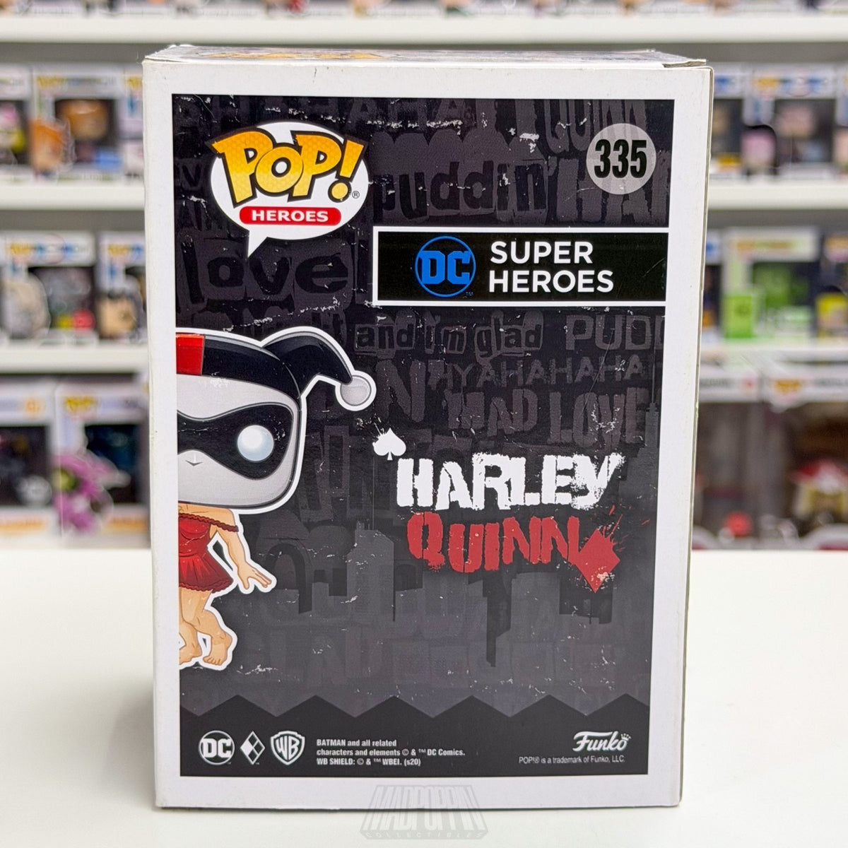 Funko Pop DC Super Heroes Harley Quinn Mad Love Special Edition 335 Vinyl Figure
