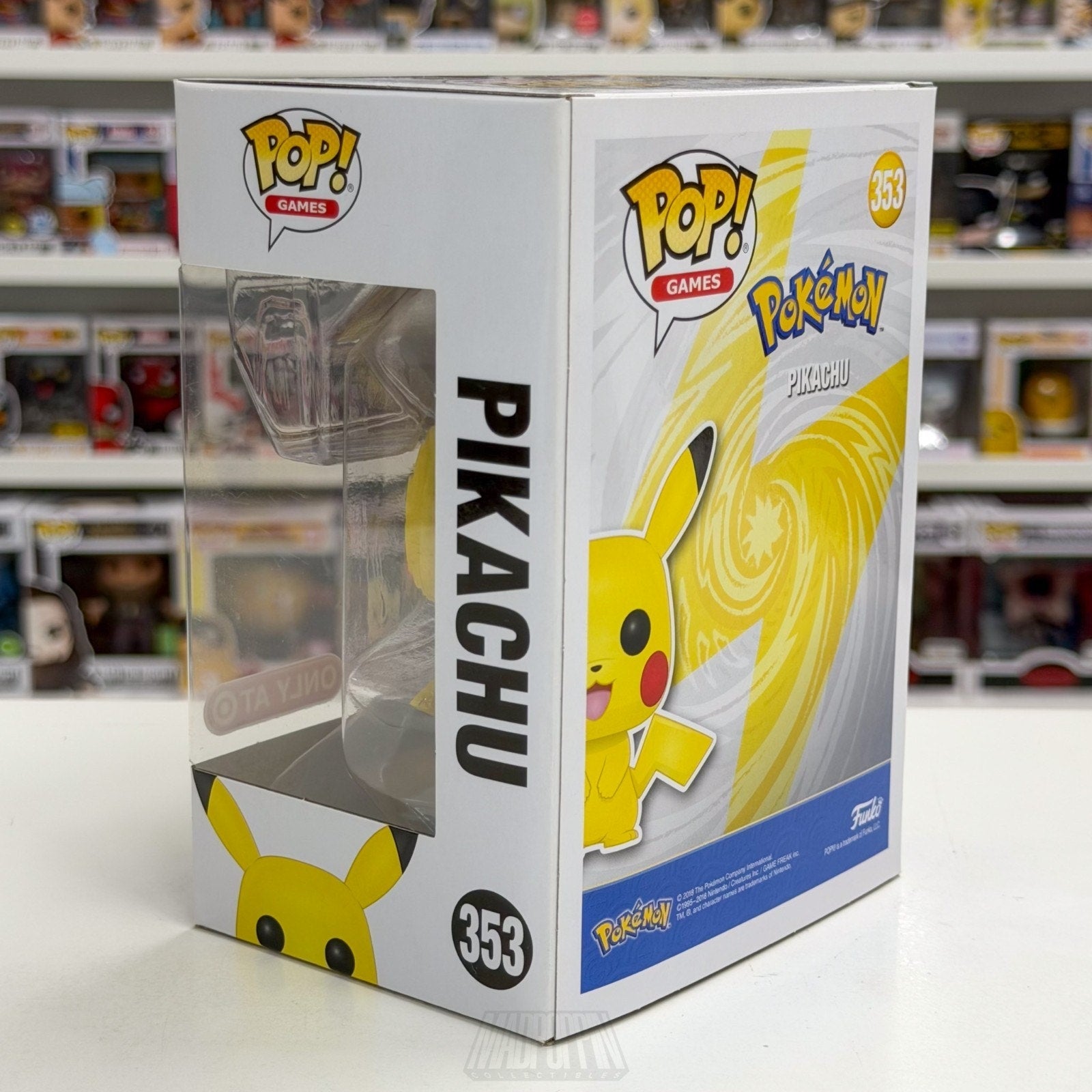 Funko Pop Games Pokemon Pikachu Target Exclusive 353 TCG Japan Toy Vinyl Figure