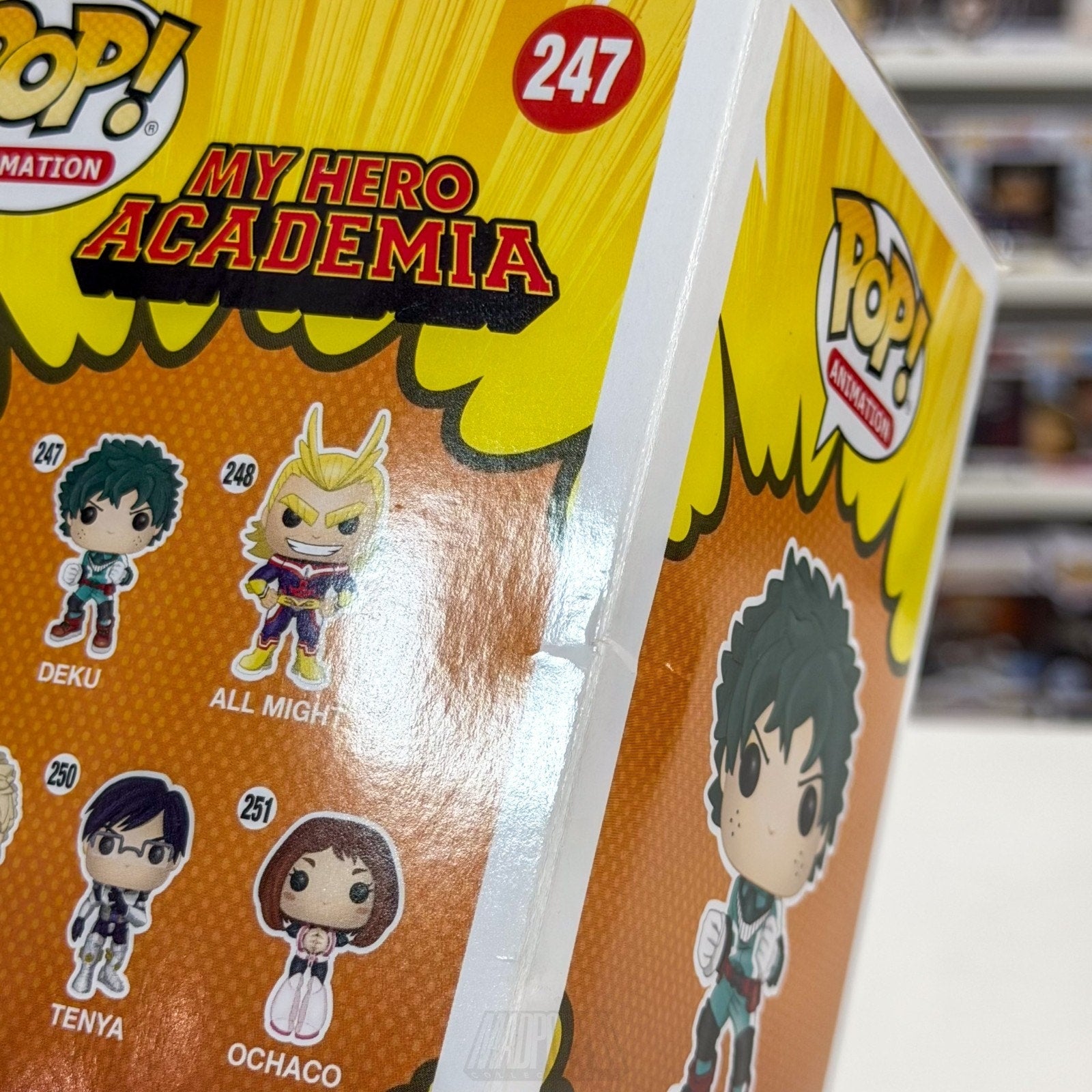 Funko Pop Anime My Hero Academia Deku Izuku Midoriya 247 Japan Manga Toy Figure